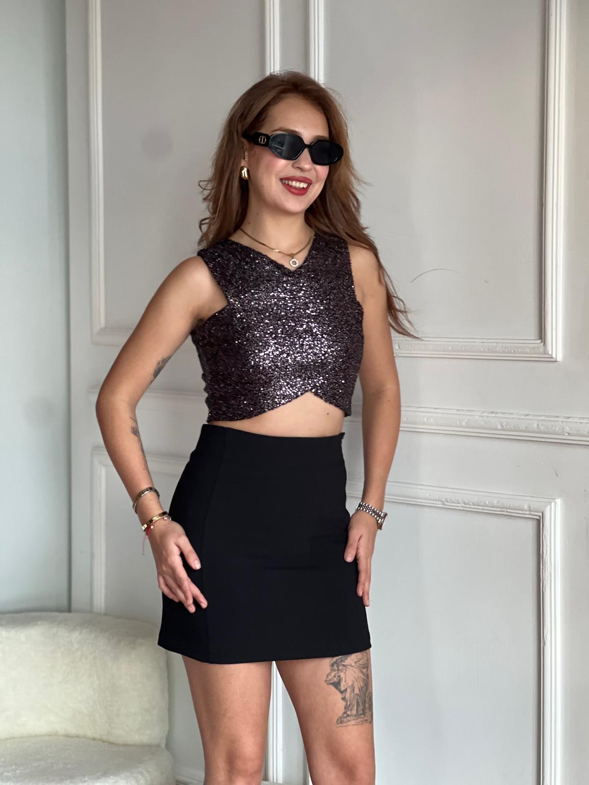 Pullu Büstiyer 28277 Siyah