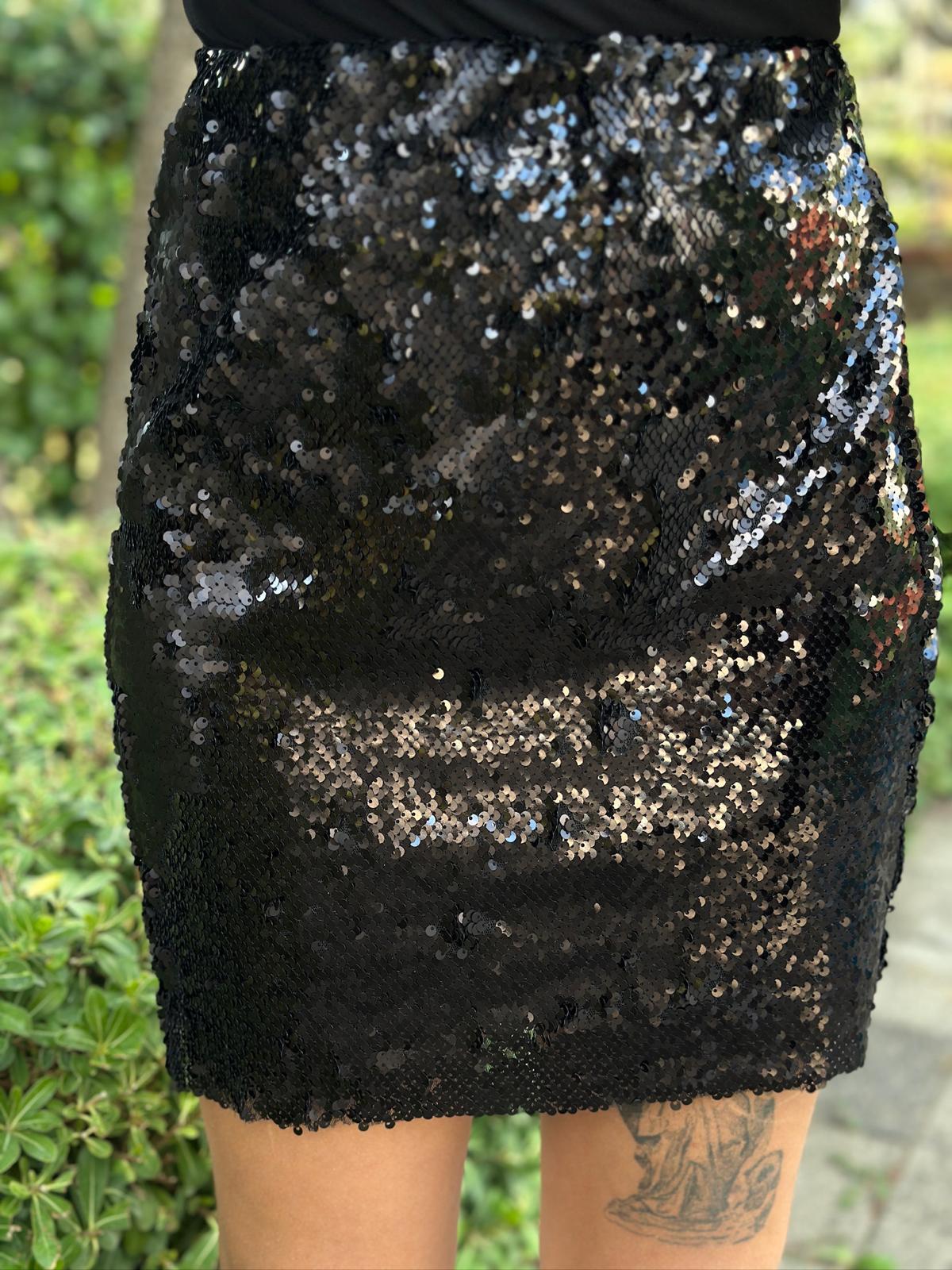 Pullu Etek 28430 Siyah