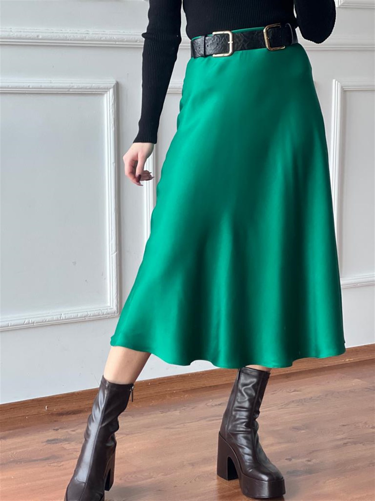 Saten Etek 4433 Yeşil