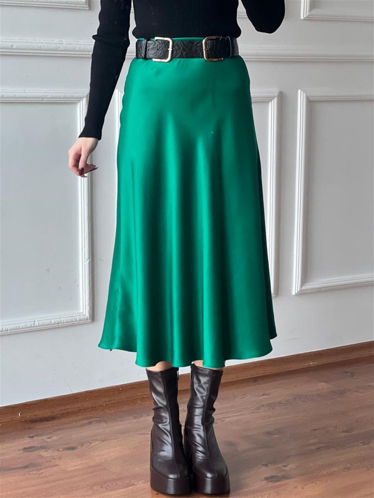 Saten Etek 4433 Yeşil