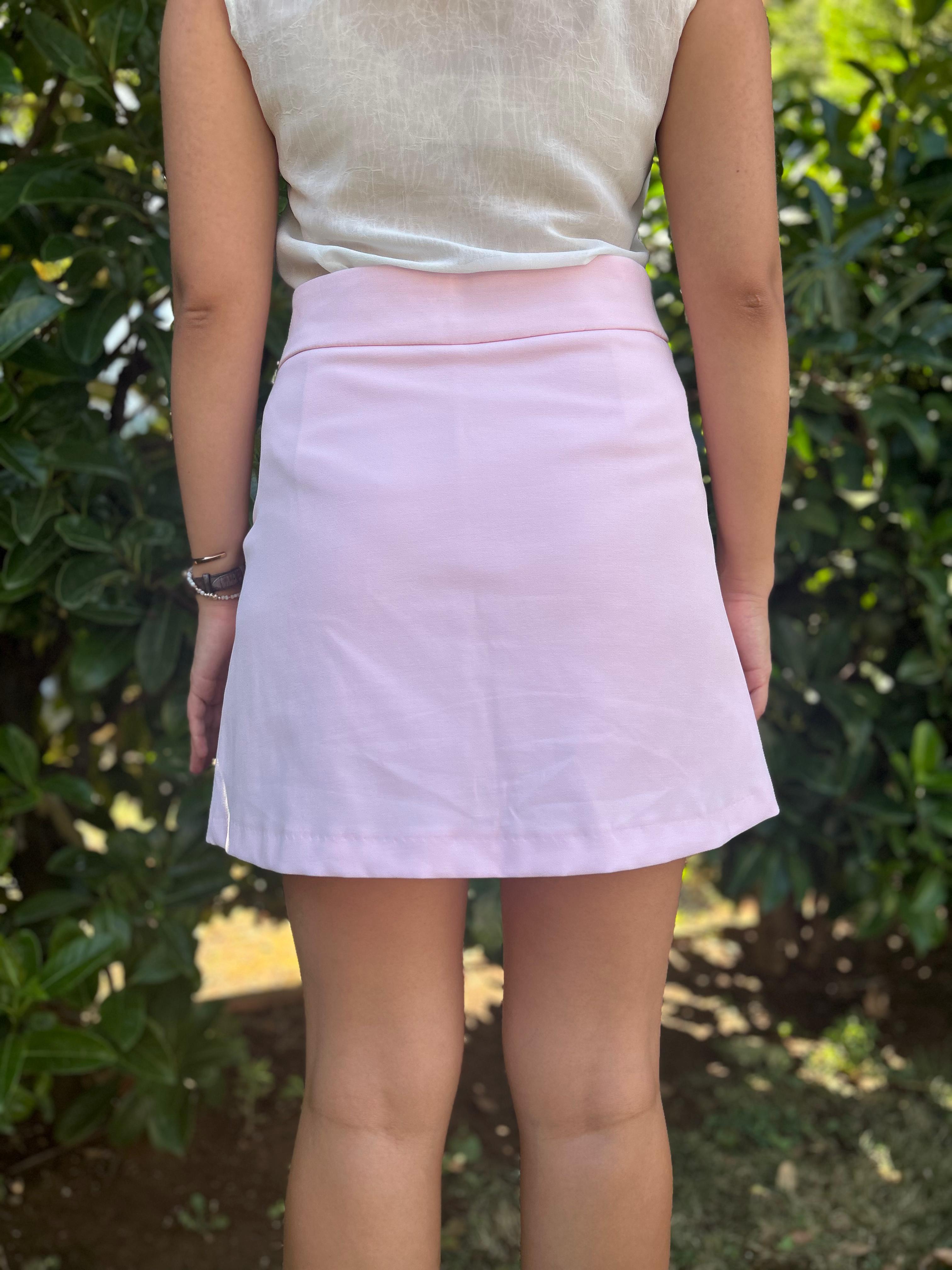 Şort Etek 5179 Pembe