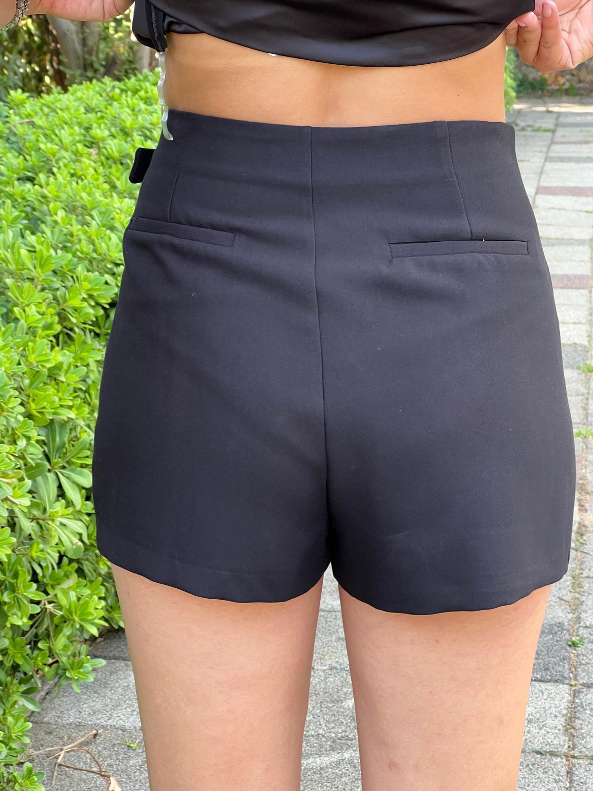 Şort Etek 5195 Siyah