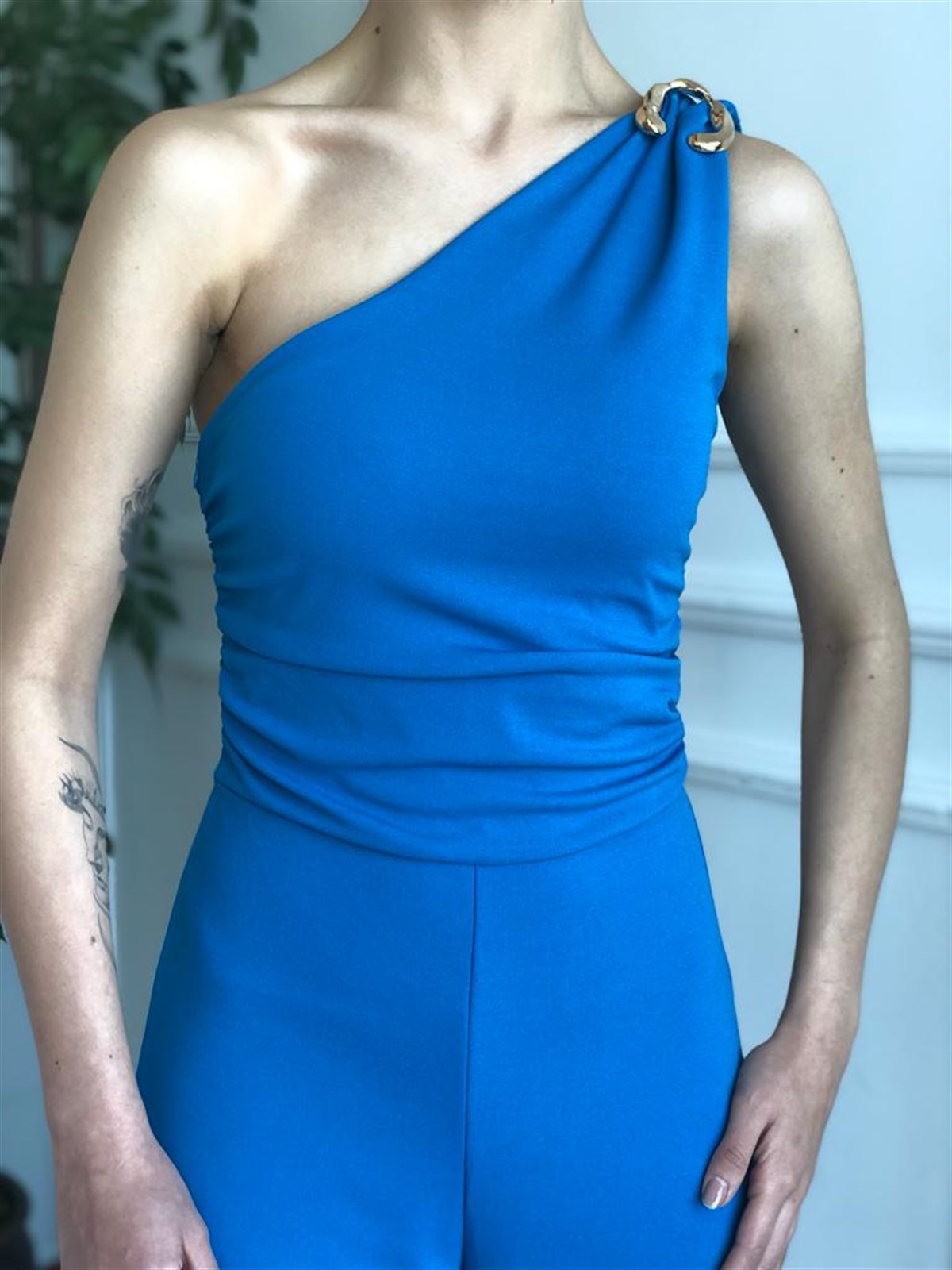 Tek Omuz Tulum 3277 Mavi