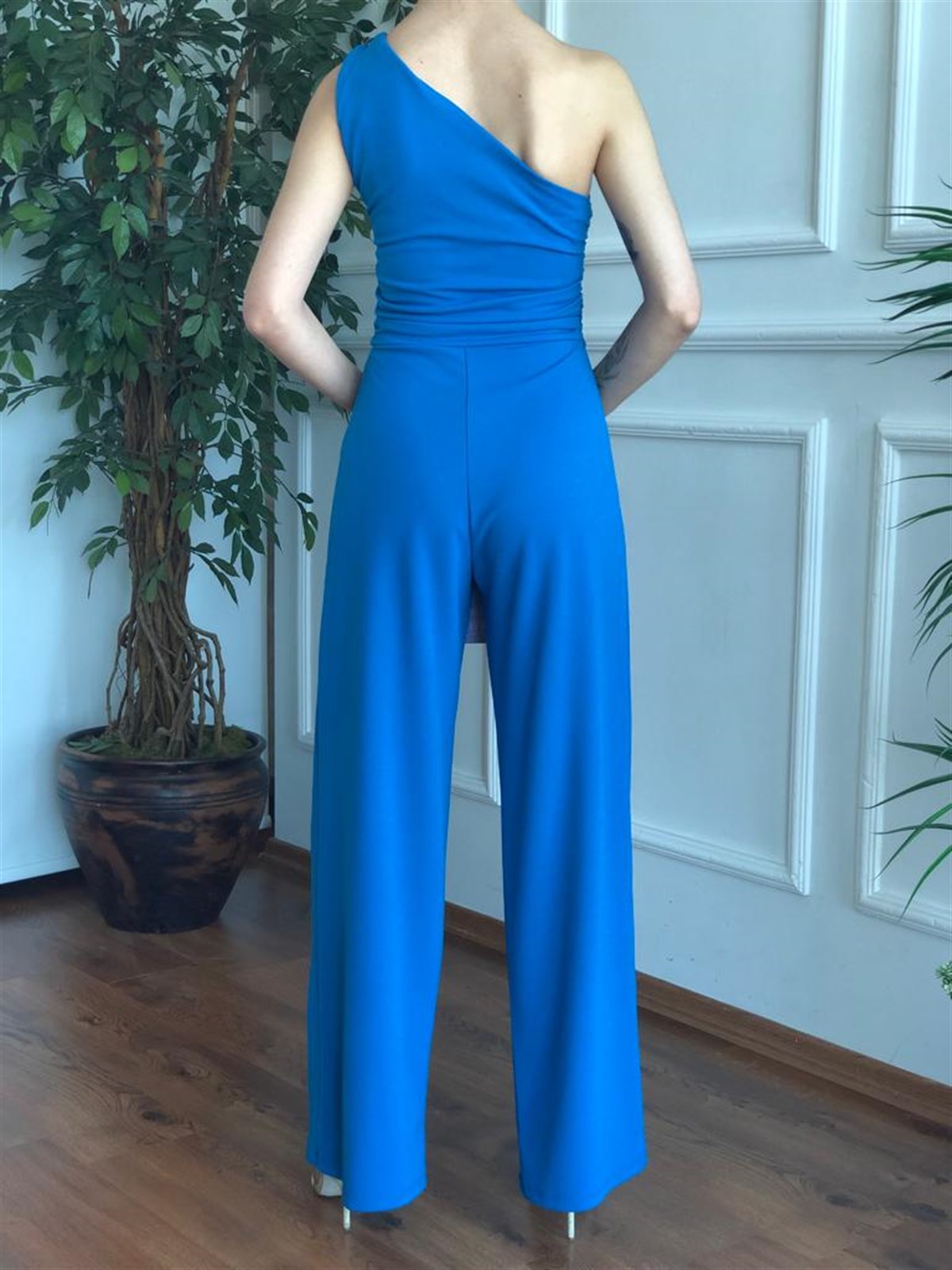 Tek Omuz Tulum 3277 Mavi