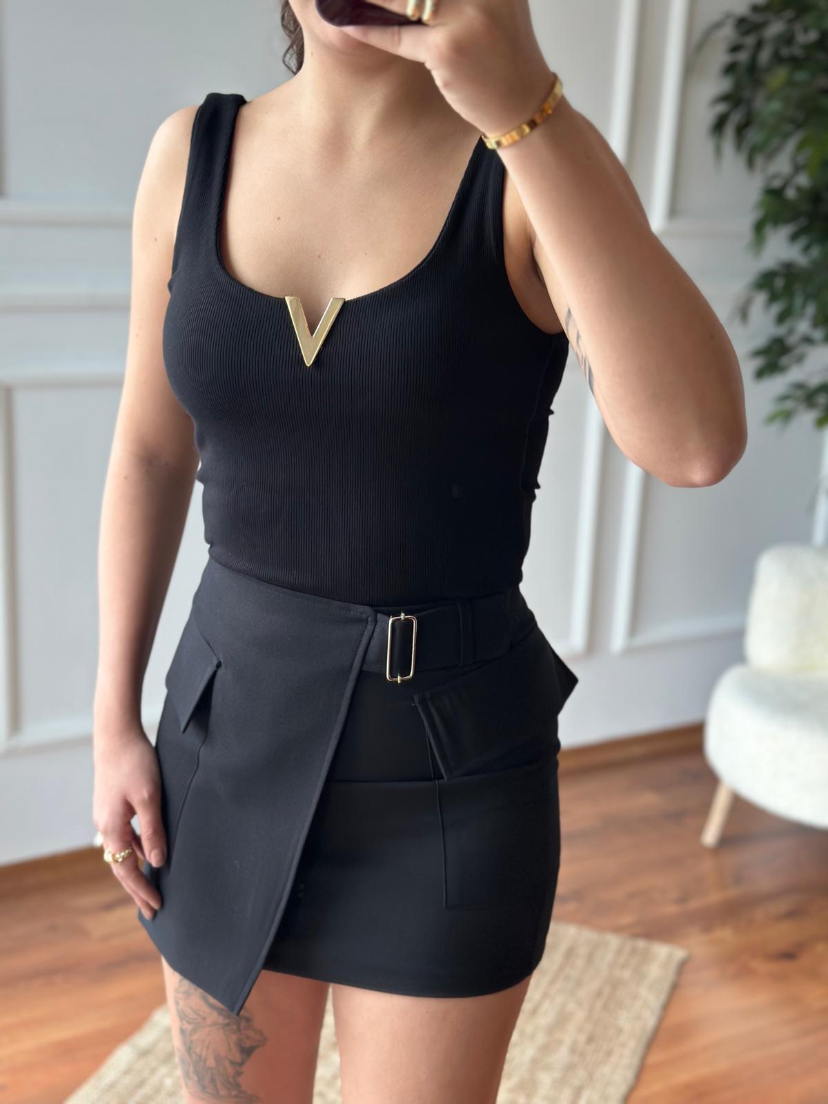 V Demirli Atlet 16143 Siyah