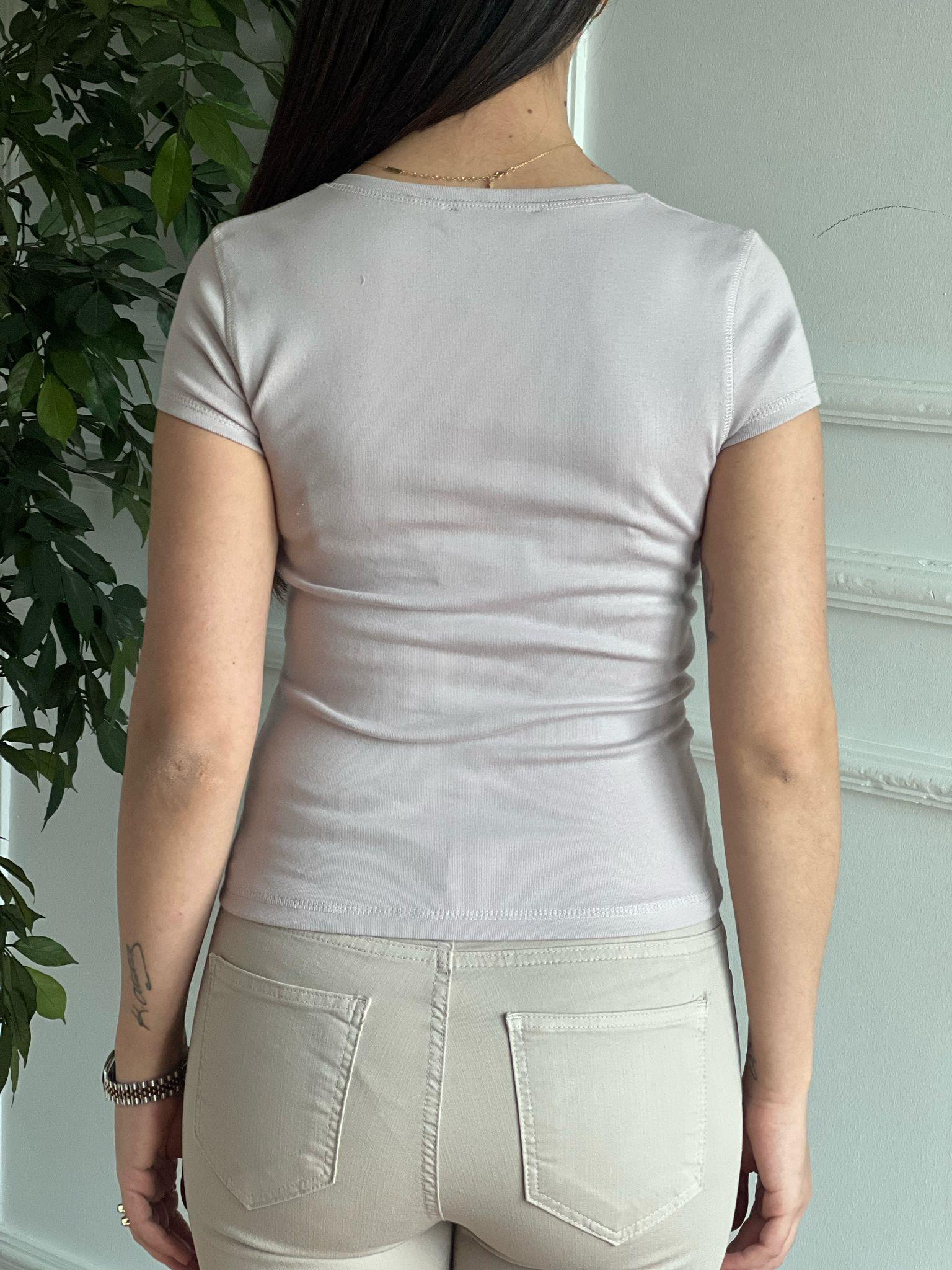 V Yaka Tshirt 4794 Vizon