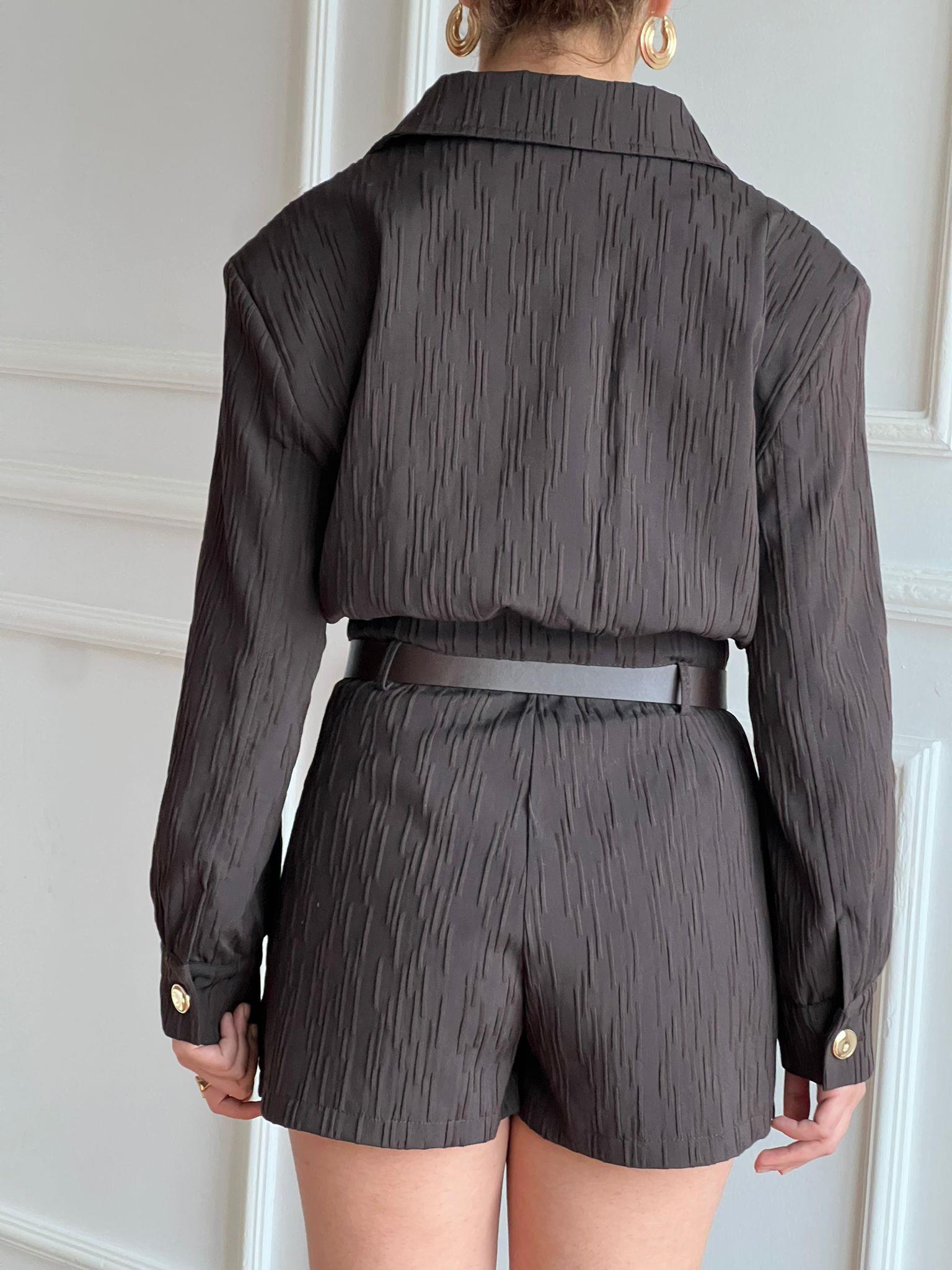 Vatkalı Bomber Ceket 01617 Kahverengi