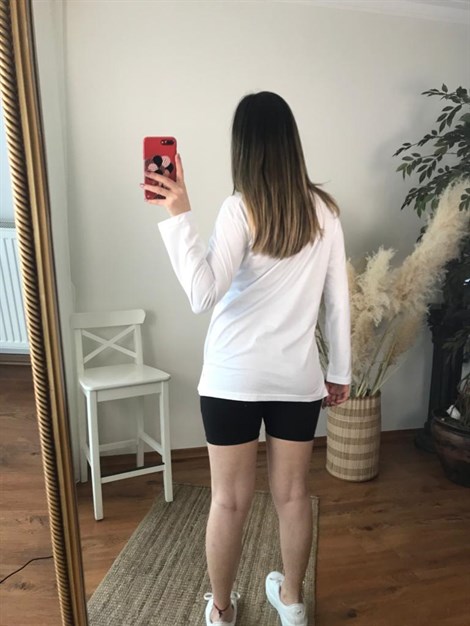 Yanı Yırtmaçlı Bisiklet Yaka 5268 Ekru