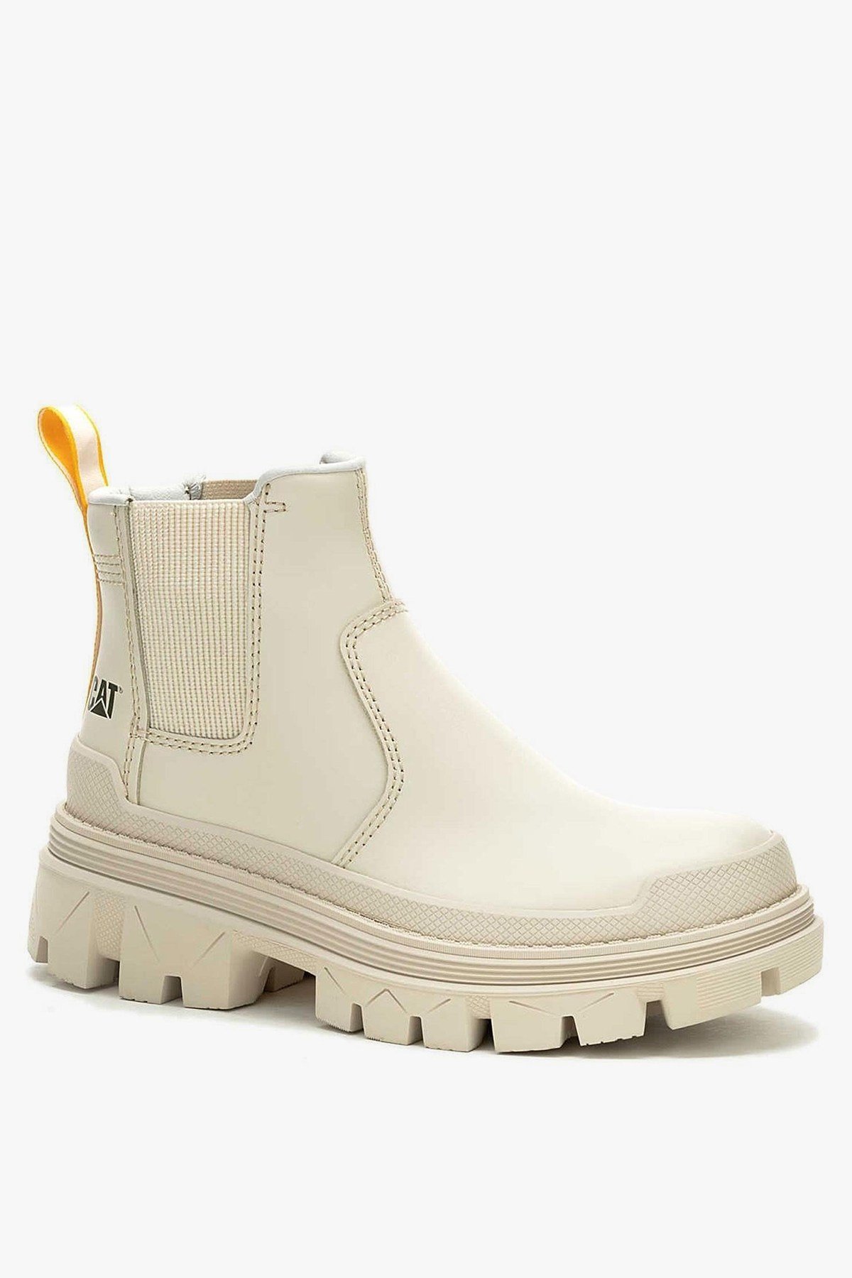 Cat Kadın Bot Caterpillar Hardwear Chelsea Beyaz Hakiki Deri Kadın Bot satın al