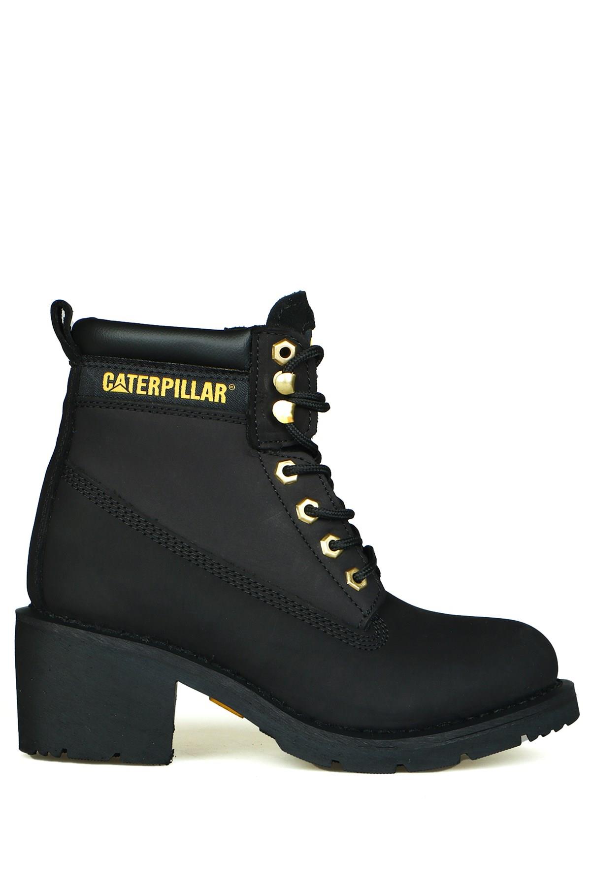 Caterpillar Ottawa Siyah Nubuk Kadın Bot