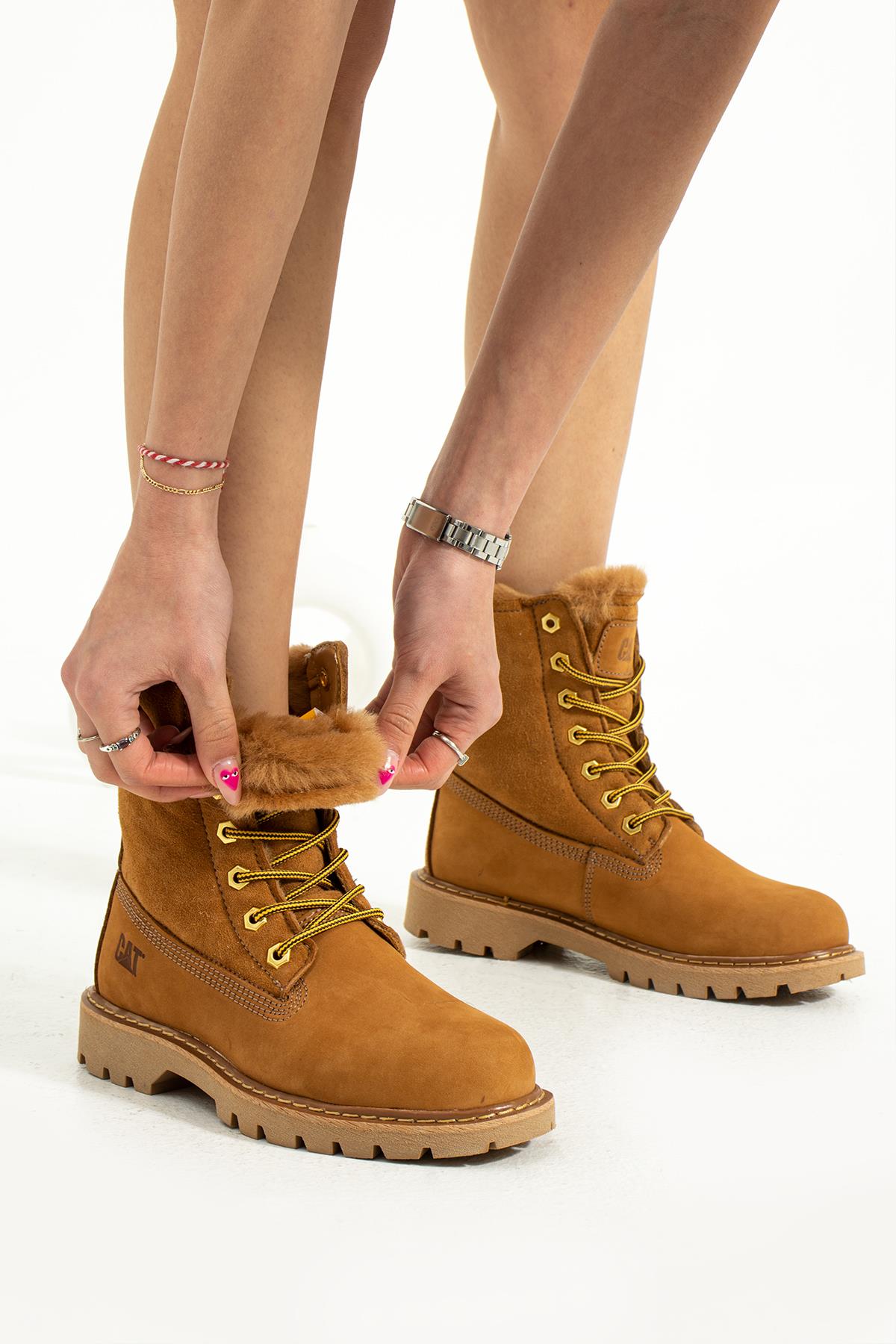 Caterpıllar Tarçın Nubuk Kadın Bot 015Z101218 | 015Z101218-14740