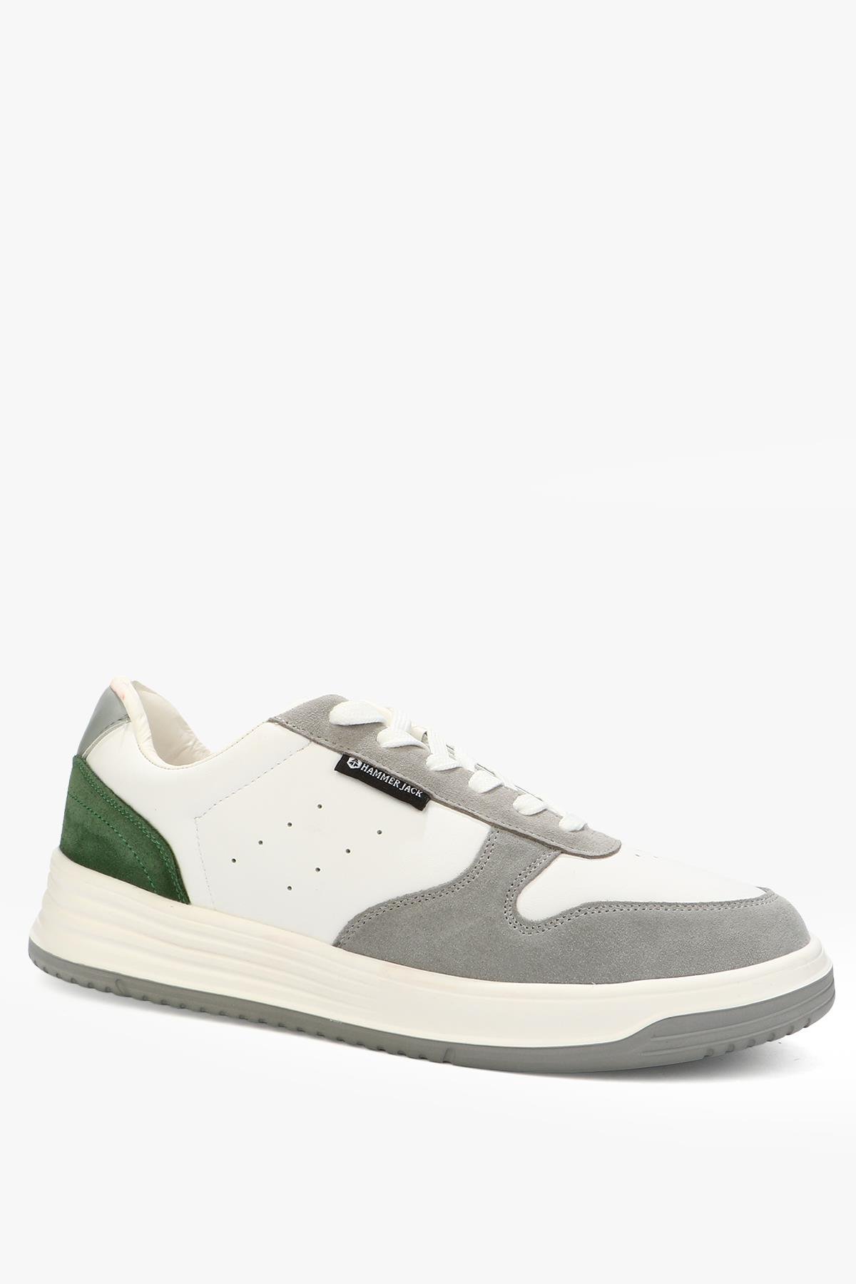 Erkek Günlük Ayakkabı Hammerjack Cluj Beyaz - Yeşil Erkek Günlük Ayakkabı satın al