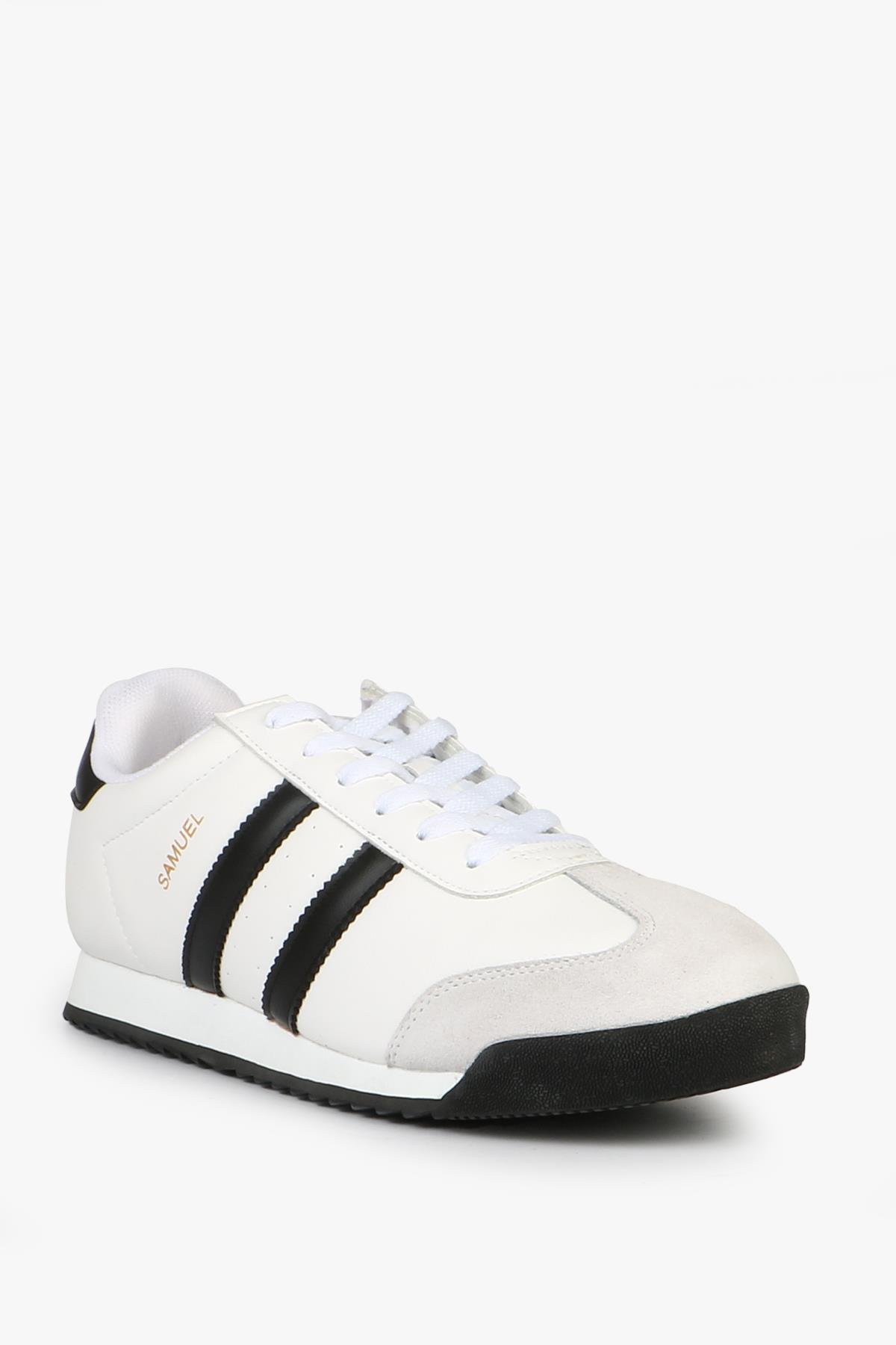 Erkek Spor Ayakkabı Hammer Jack Samuel Beyaz Siyah Erkek Spor Ayakkabı satın al