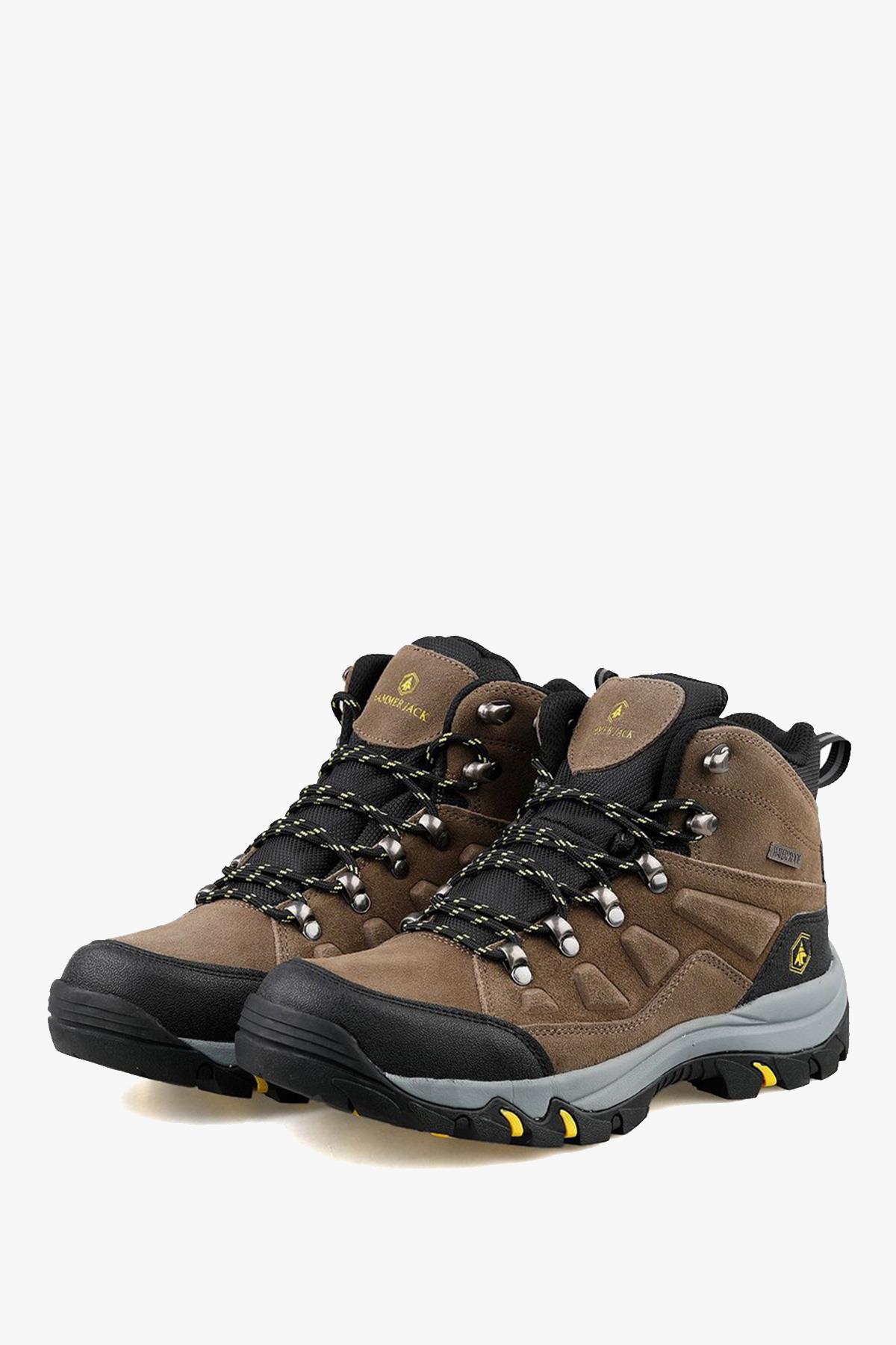 Erkek Waterproof Ayakkabı Hammer Jack Homer Su Geçirmez Kahverengi Outdoor Erkek Trekking Bot  satın al