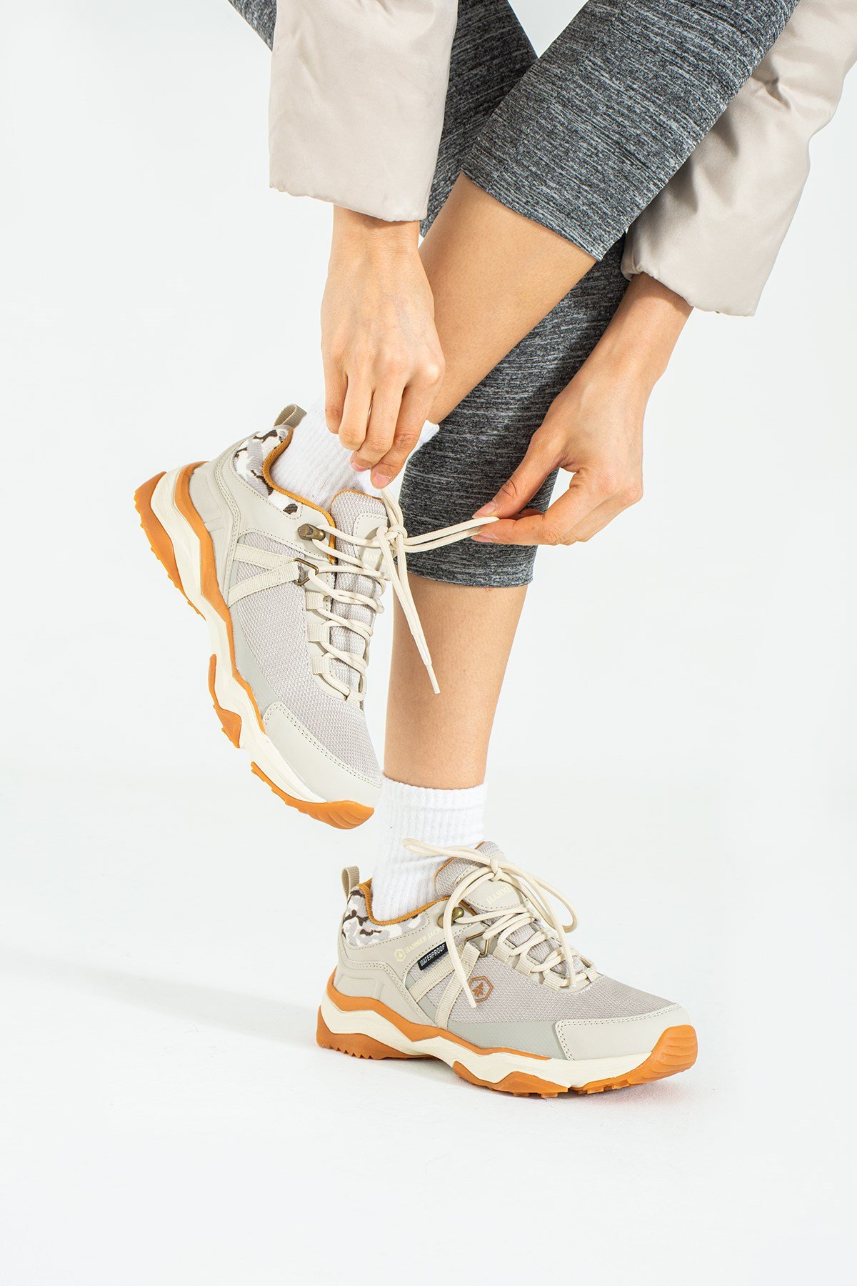 Hammer Jack Bej Kadın Ayakkabı 101 21754-Z | 101 21754-Z-147