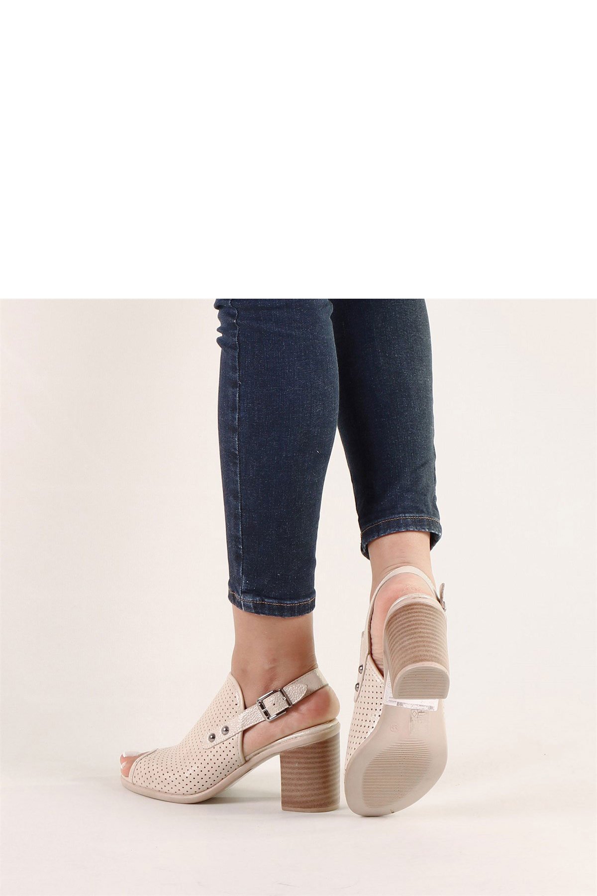 Hammer Jack Bej Kadın Terlik / Sandalet 309 52-Z