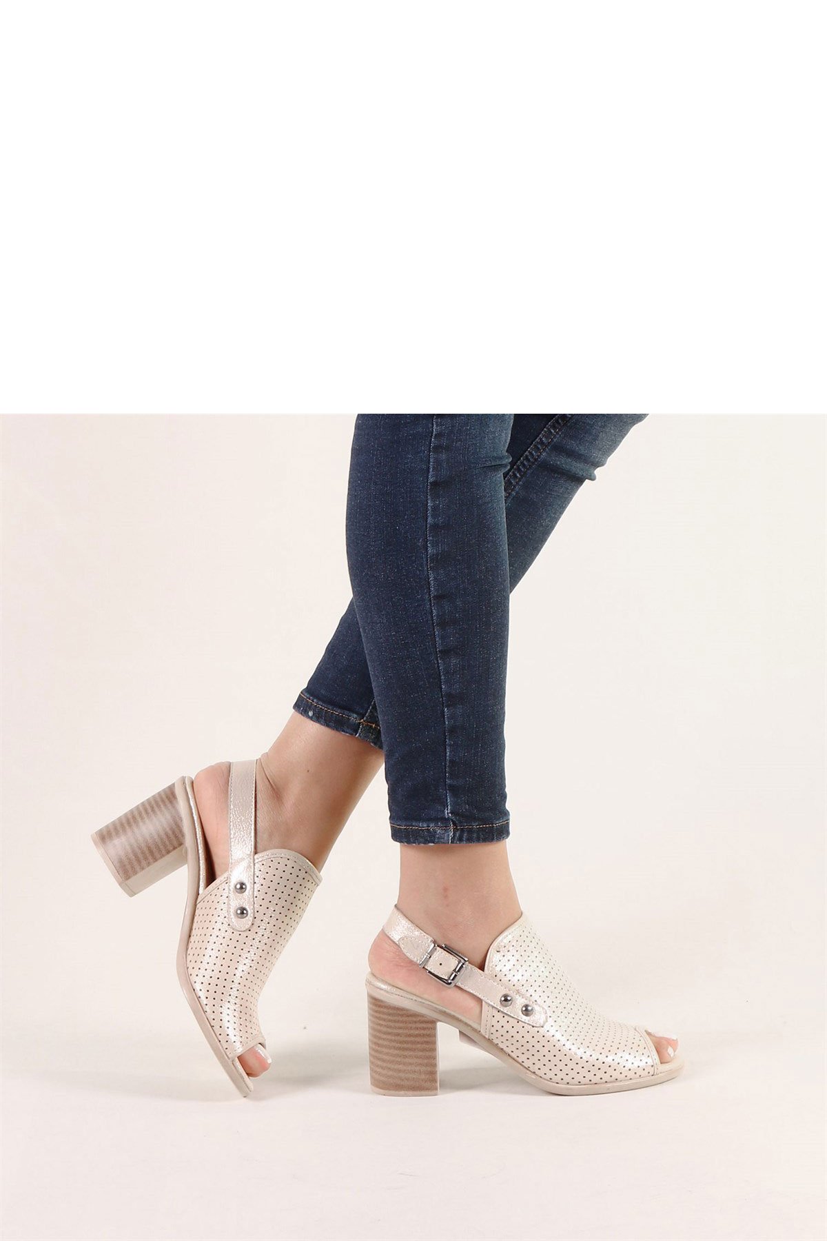 Hammer Jack Bej Kadın Terlik / Sandalet 309 52-Z