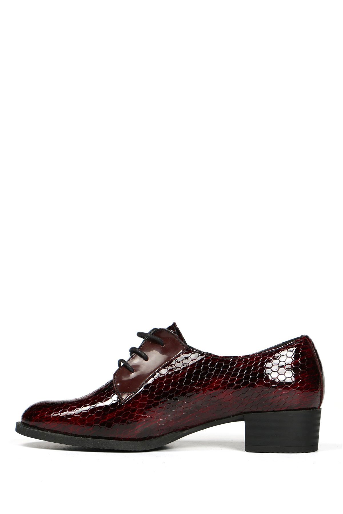 Hammer Jack Bordo Bomba Kadın Ayakkabı 172 45-Z