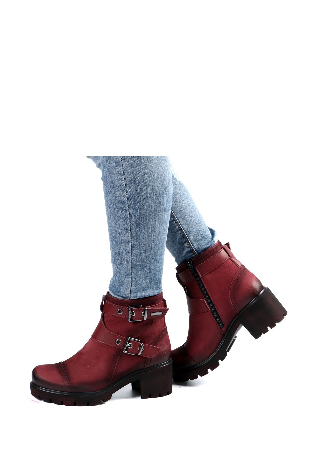 Hammer Jack Bordo Nubuk Bayan Bot 333 51050-Z