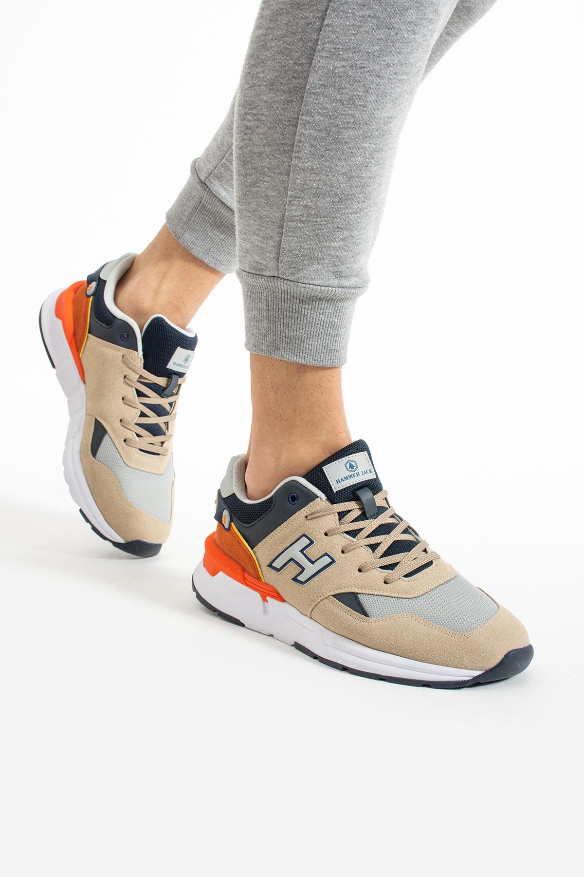 Hammer Jack Coolest Bej Erkek Spor Ayakkabı 490 256003-M  | 490 256003-M-147