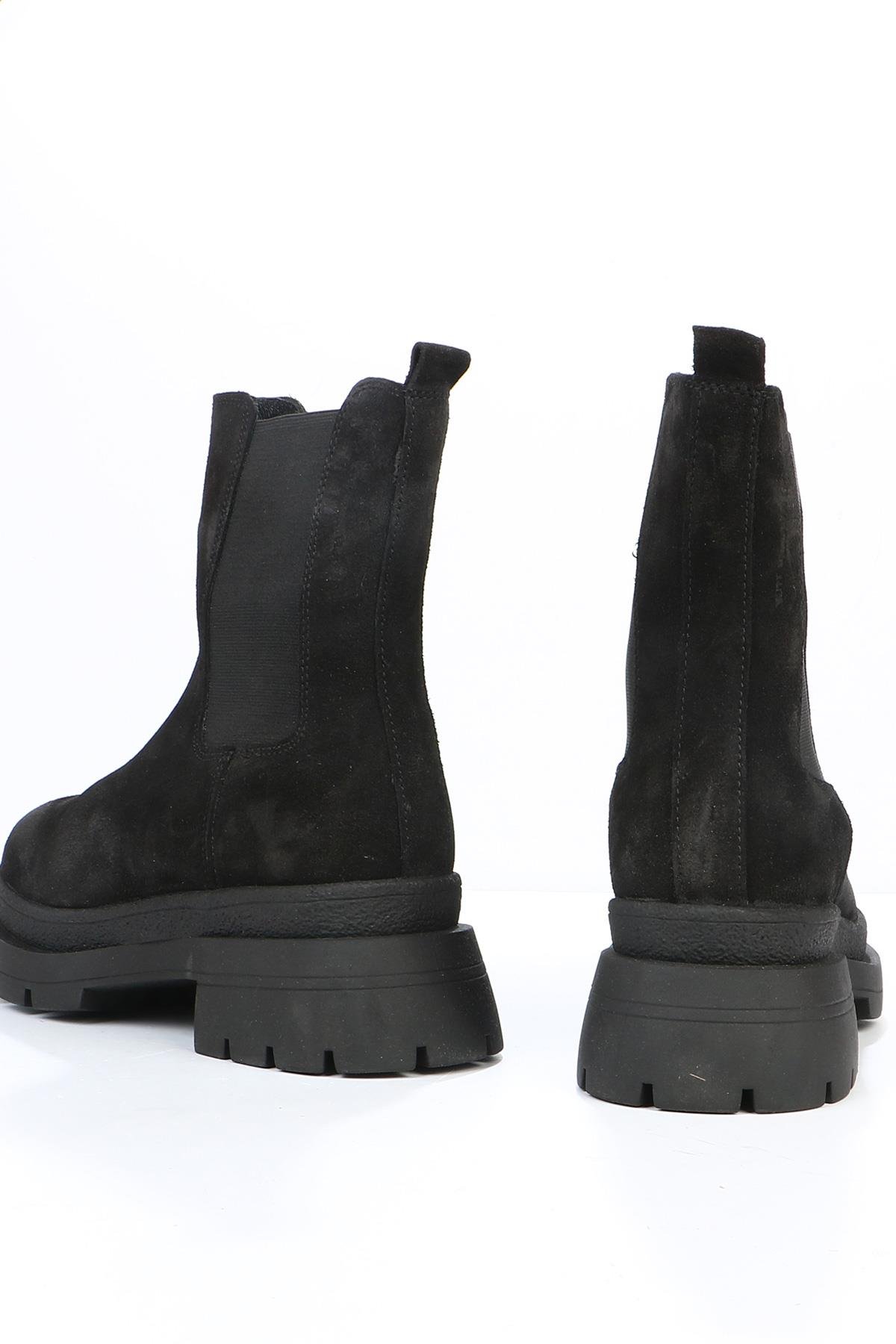 Hammer Jack Cristina Siyah Hakiki Deri Haki Outdoor Kadın Bot | 102 23925-Z-16