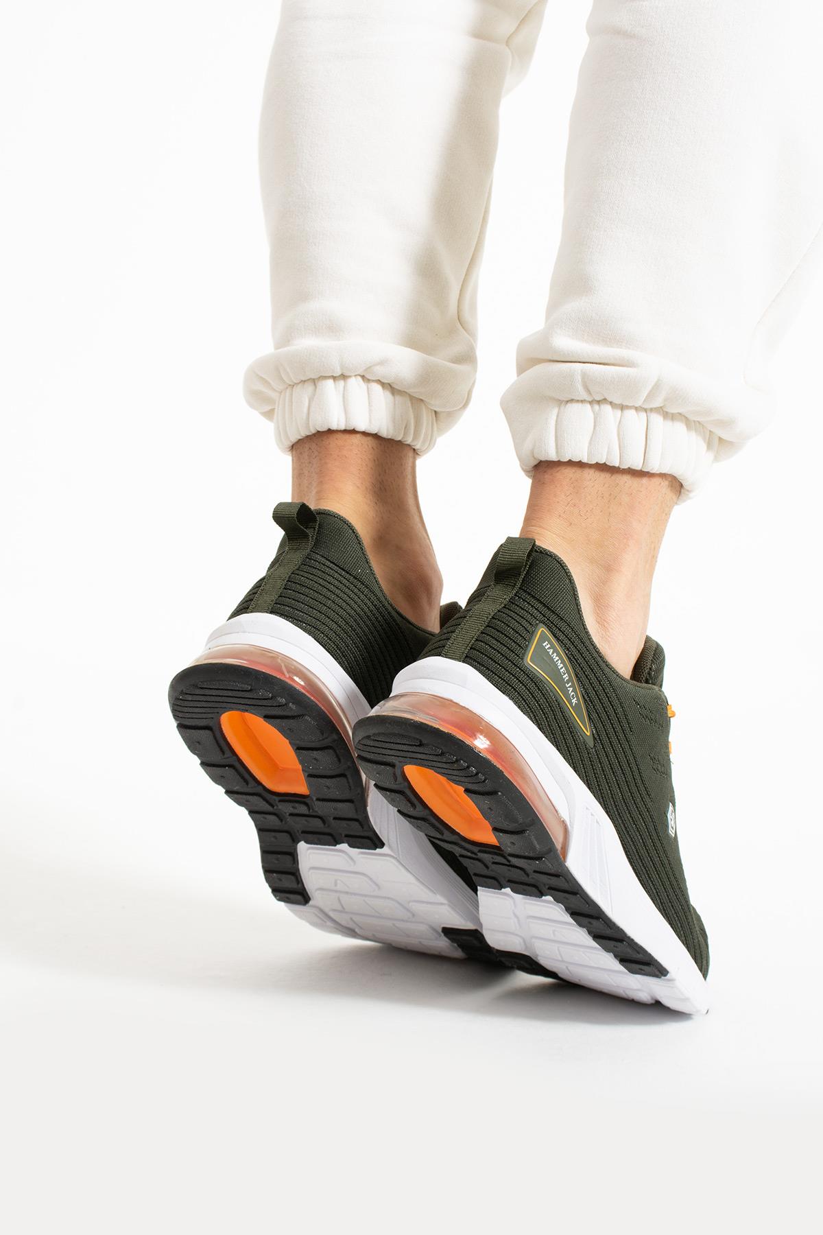 Hammer Jack Elliot Haki Erkek Spor Ayakkabı 101 23376-M | 101 23376-M-153