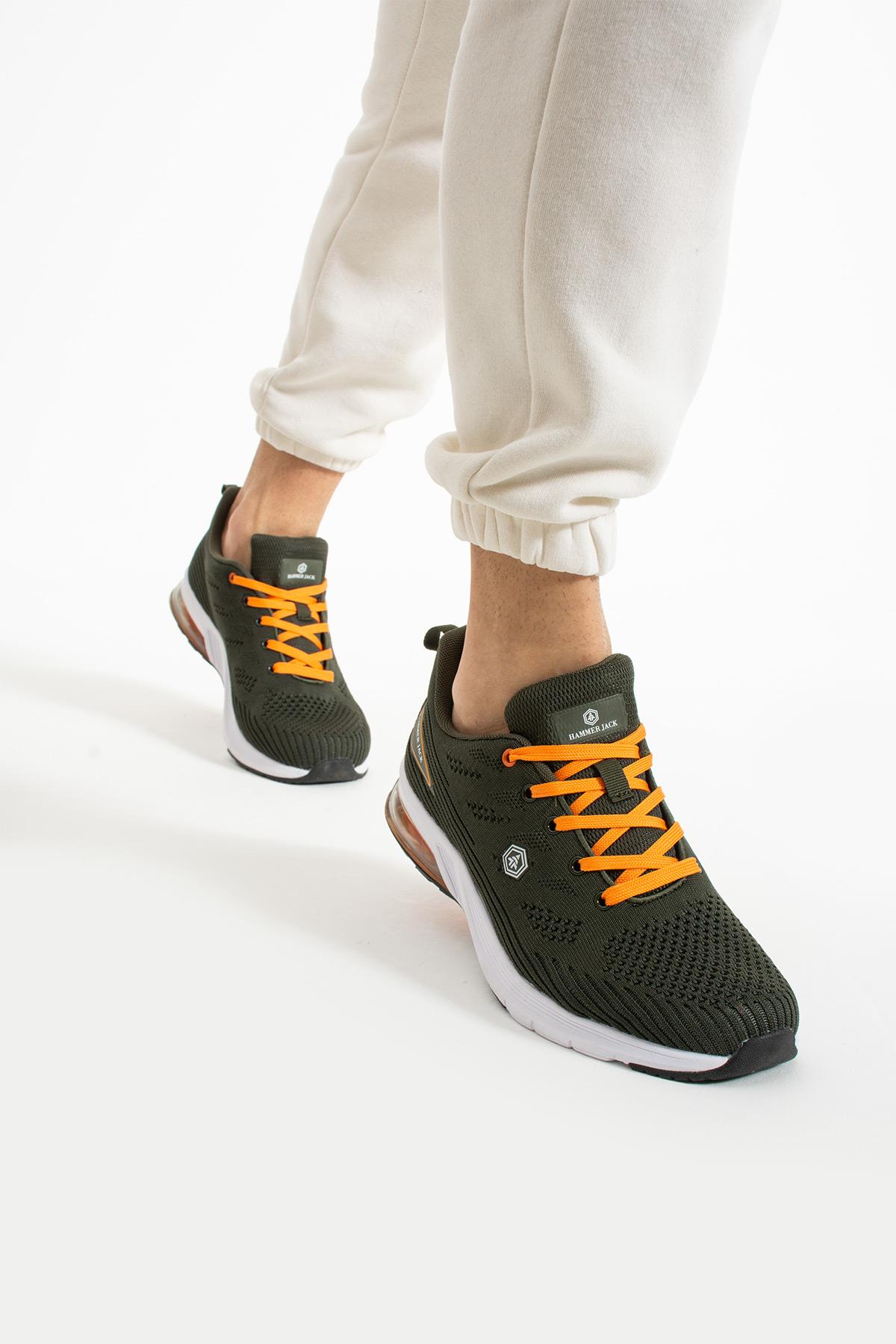 Hammer Jack Elliot Haki Erkek Spor Ayakkabı 101 23376-M | 101 23376-M-153