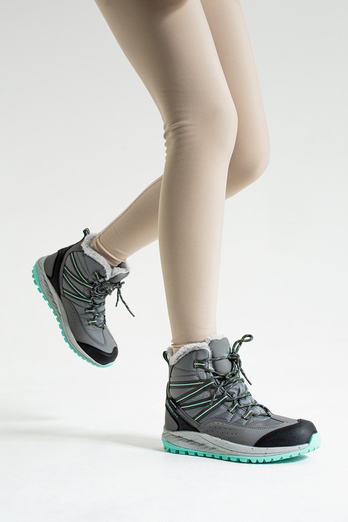 Hammer Jack Gri Kadın Bot 101 23070-Z | 101 23070-Z-5396