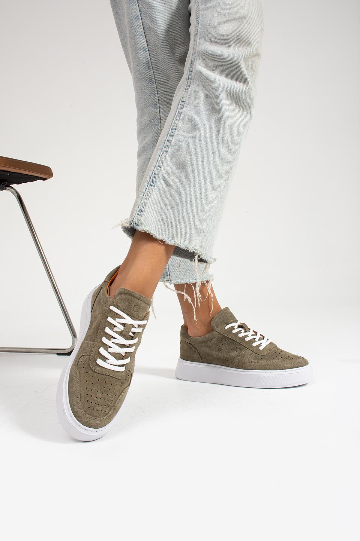 Hammer Jack Haki Kadın Ayakkabı 102 23510-Z | 102 23510-Z-436