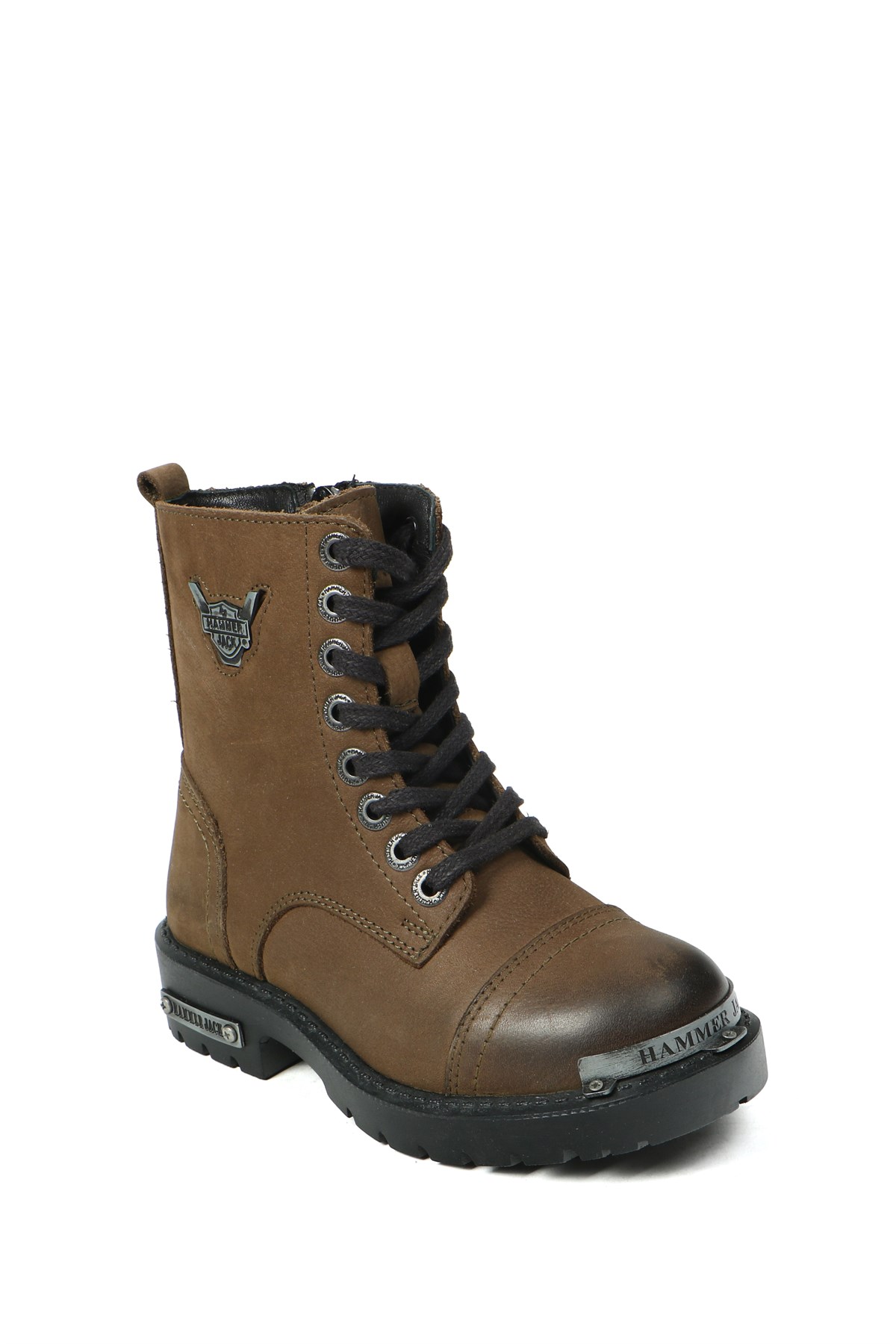 Hammer Jack Haki Yıkama Nubuk Çocuk Bot 102 17600-F | 102 17600-F-5790