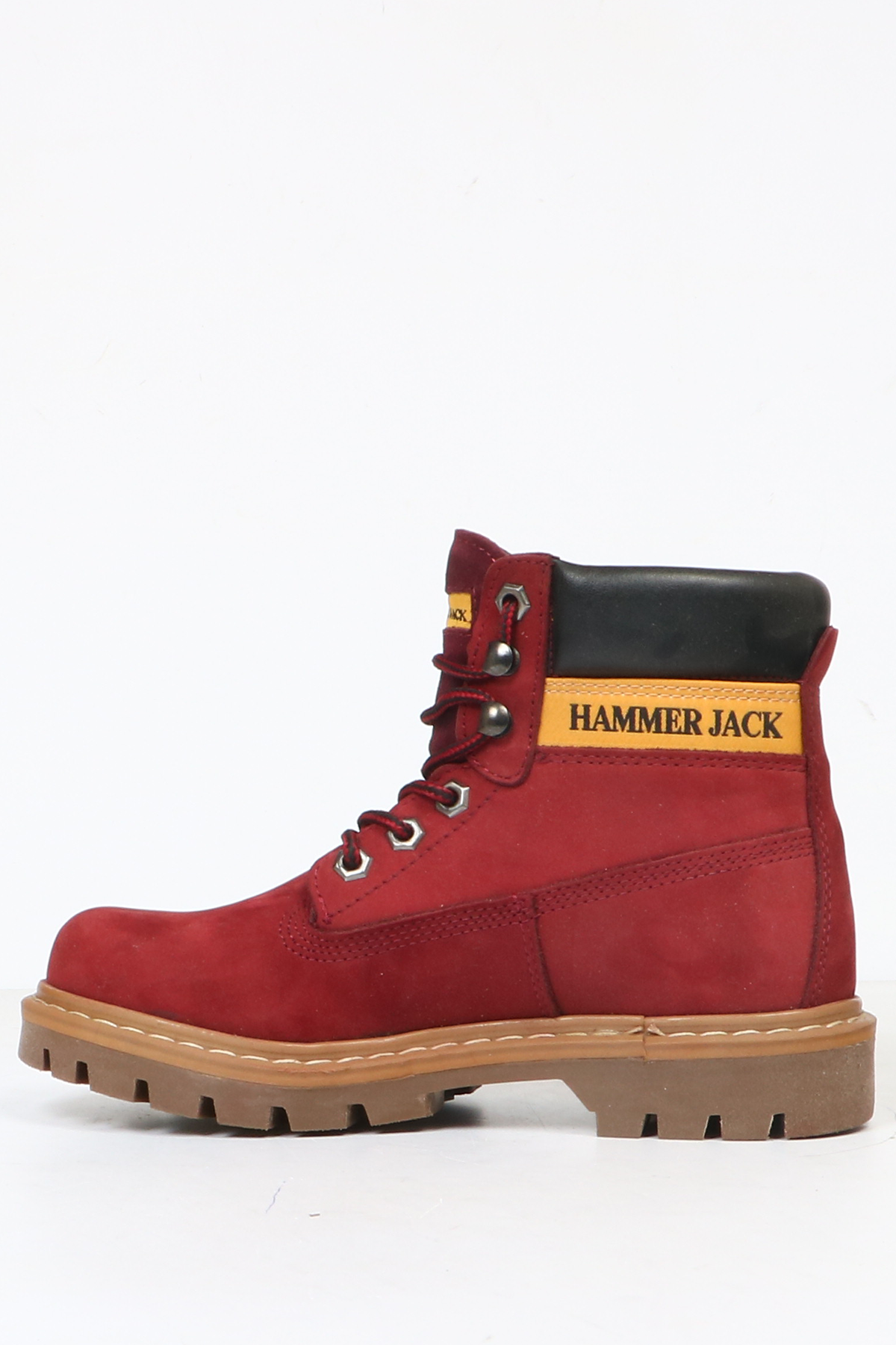 Hammer Jack Hakiki Deri Bordo Nubuk Kadın Bot | 102 16600-G-3745