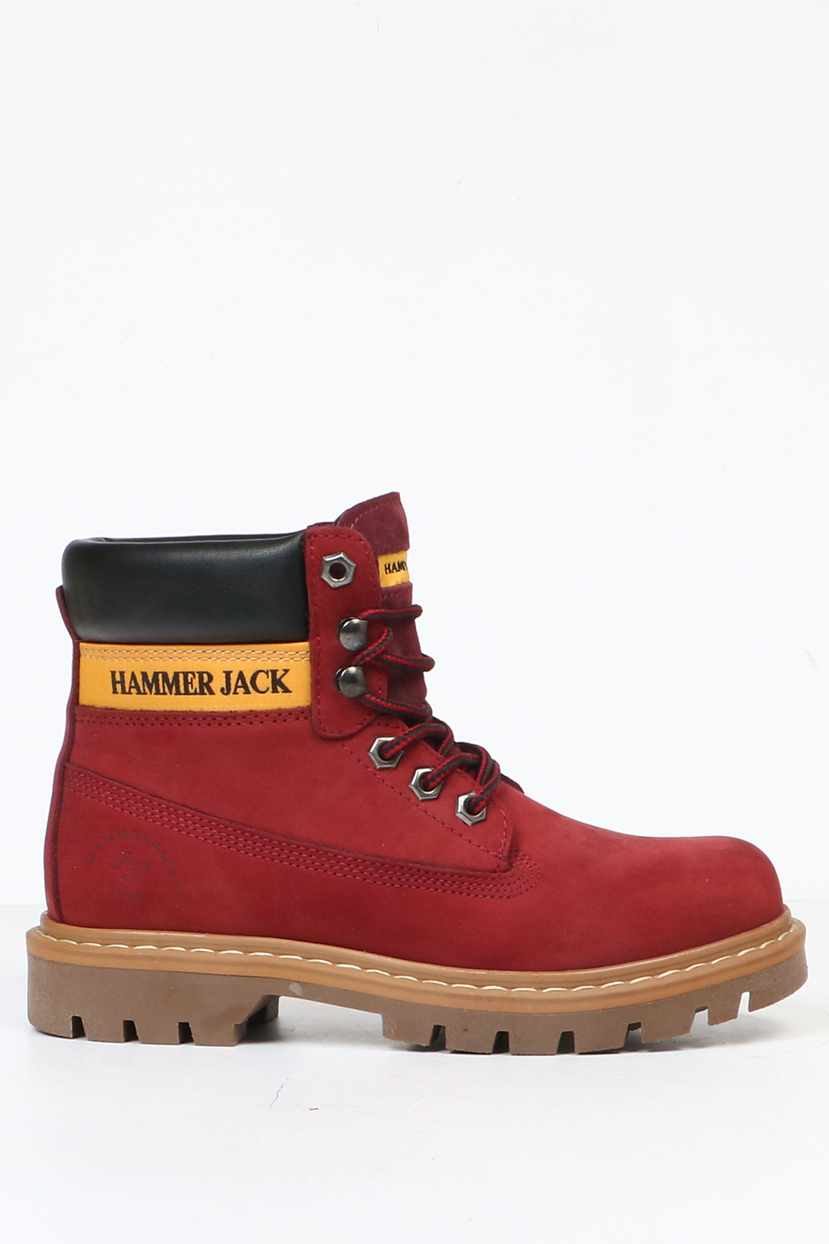 Hammer Jack Hakiki Deri Bordo Nubuk Kadın Bot | 102 16600-G-3745