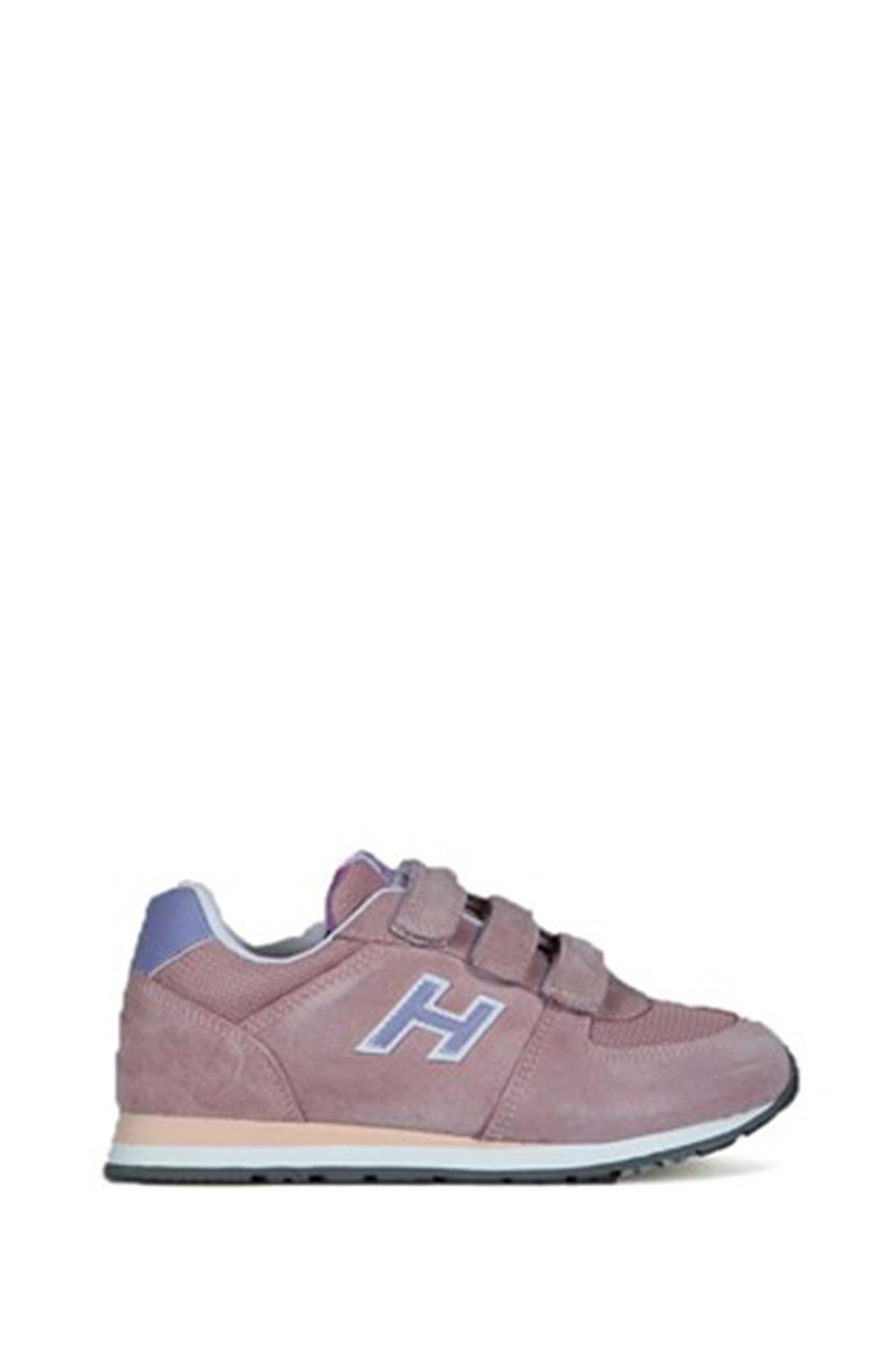Hammer Jack Hakiki Deri Chiffon-Lila Kız Çocuk Spor Ayakkabı  | 102 19250-F-12816