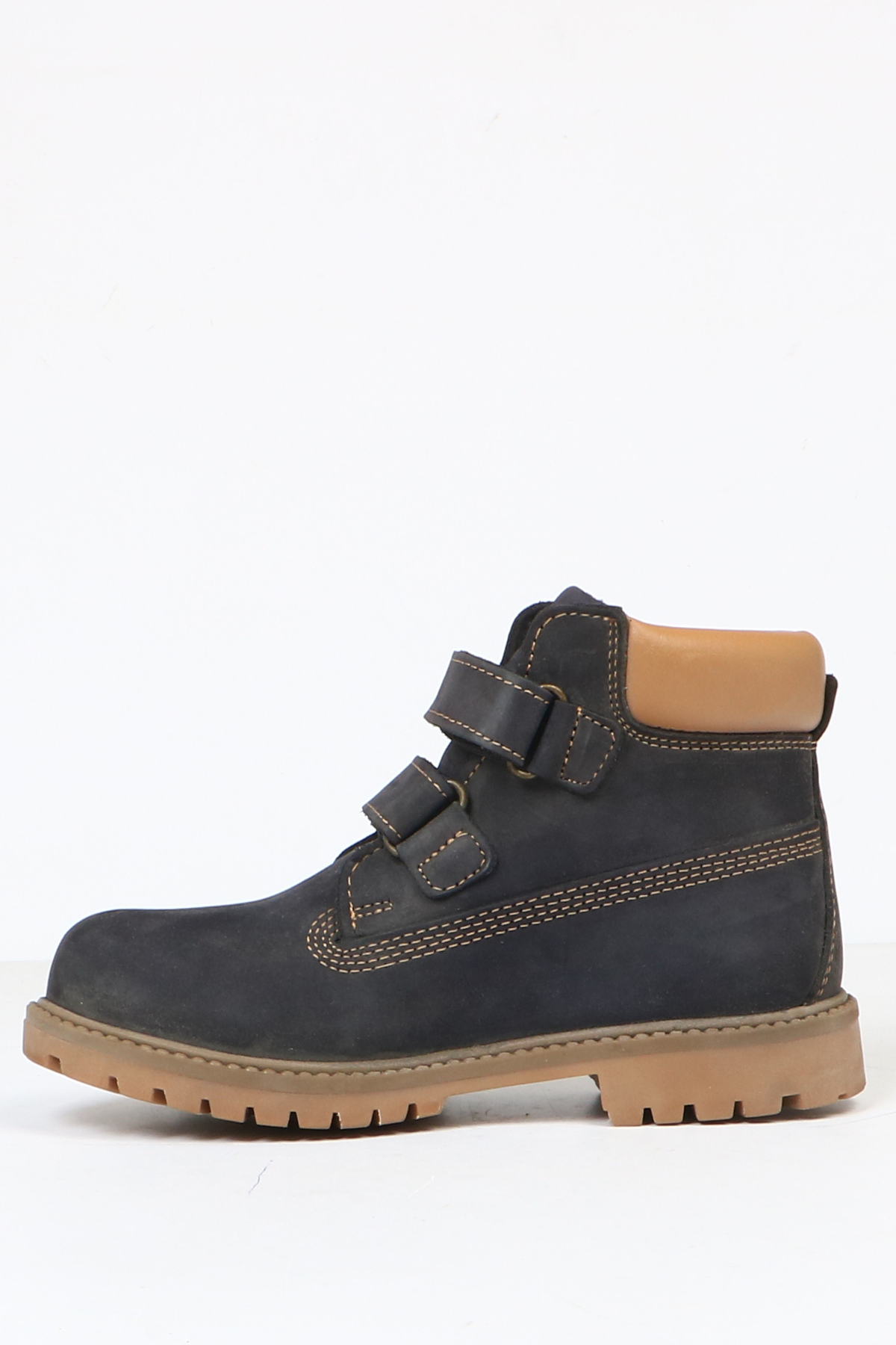 Hammer Jack Hakiki Deri Lacivert Nubuk(Taba) Çocuk Unisex Bot  | 101 1101-F-3691