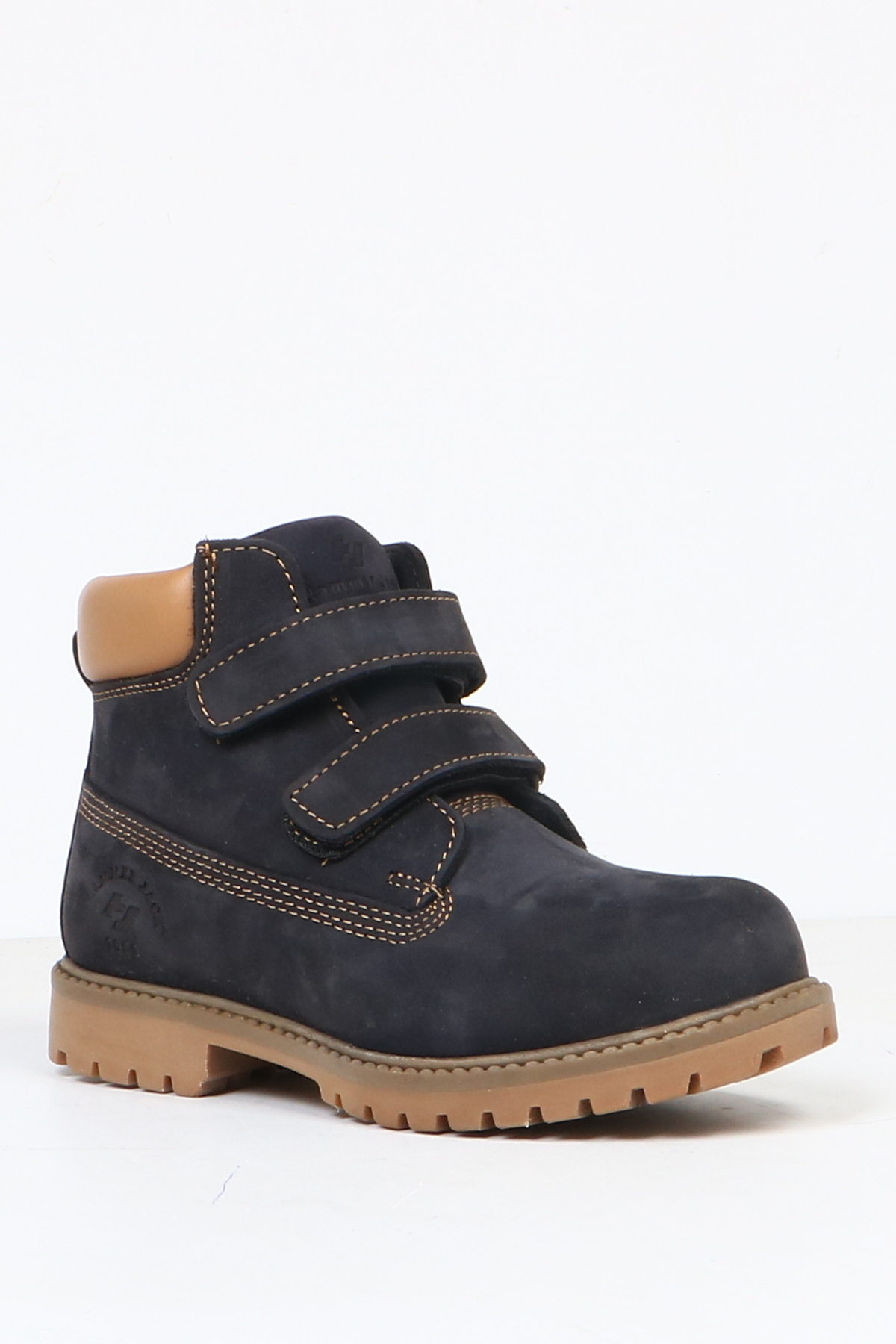 Hammer Jack Hakiki Deri Lacivert Nubuk(Taba) Çocuk Unisex Bot  | 101 1101-F-3691