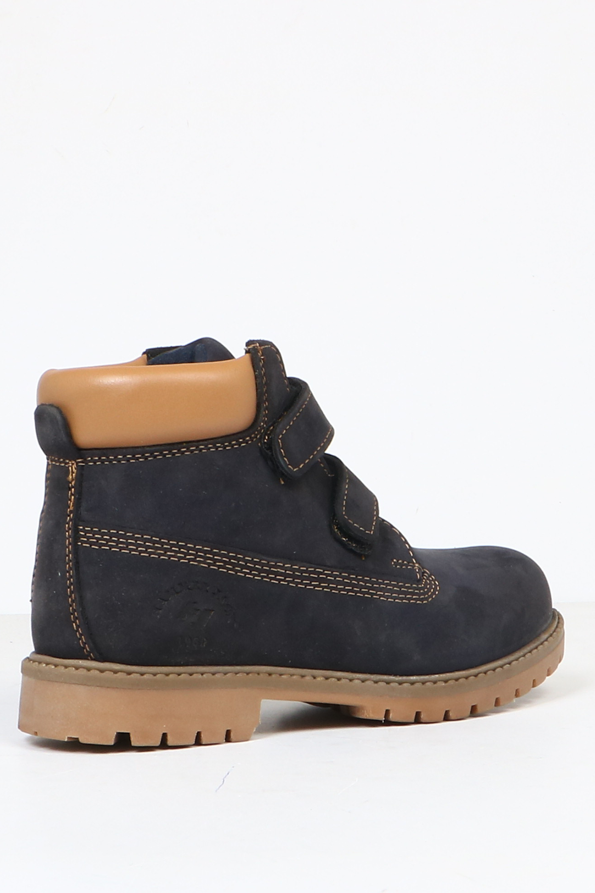 Hammer Jack Hakiki Deri Lacivert Nubuk(Taba) Çocuk Unisex Bot  | 101 1101-F-3691