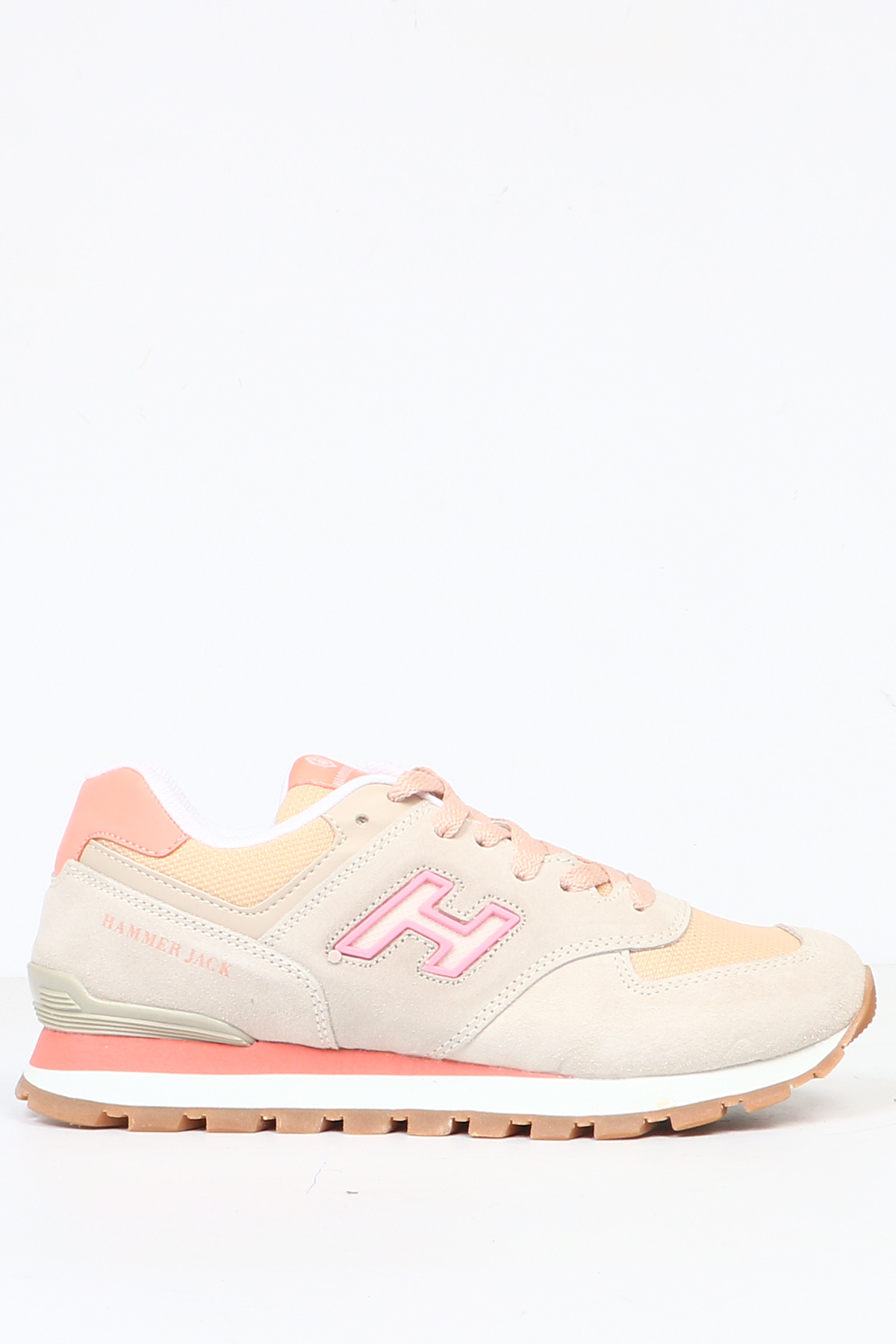 Hammer Jack Hakiki Deri Lamb-Coral Kadın Spor Ayakkabı  | 102 19253-G-13196