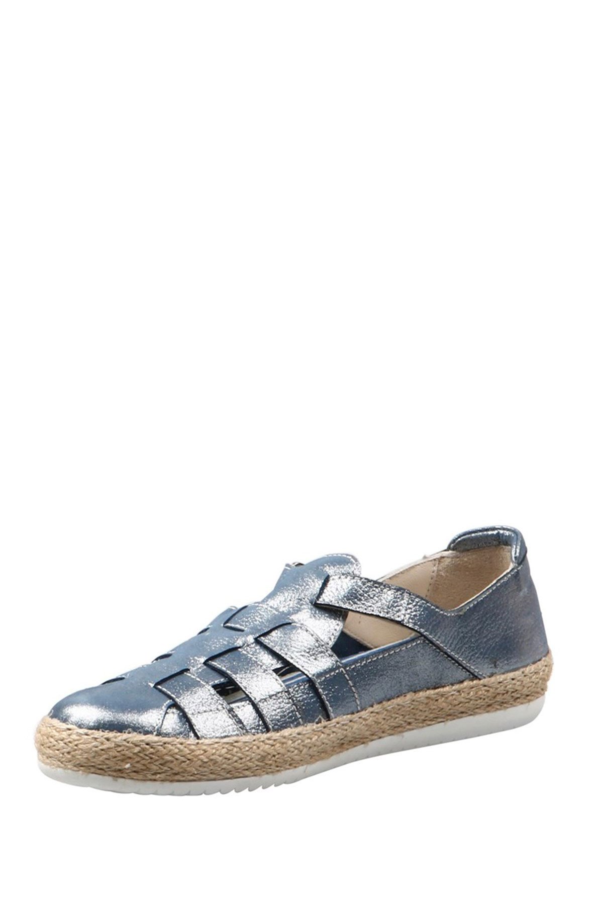 Hammer Jack Kot Mavi Sedef Floter Kadın Ayakkabı 236 4023-Z