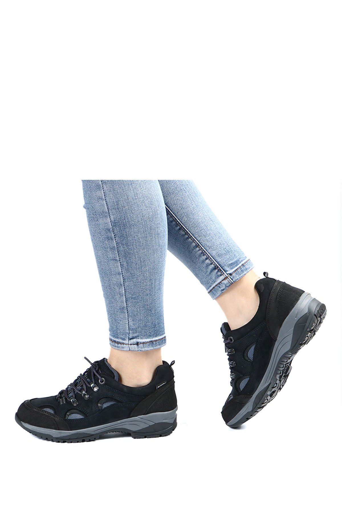 Hammer Jack Lacivert Yıkama Nubuk Kadın Ayakkabı 102 17845-G