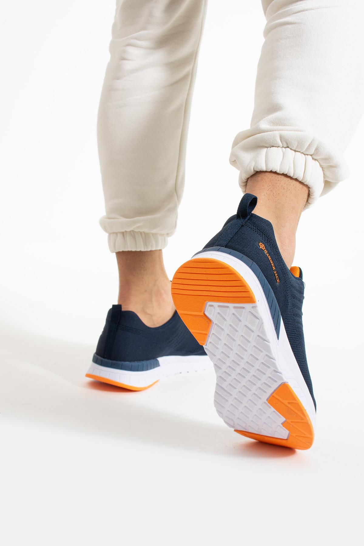 Hammer Jack Manaus Lacivert Turuncu Erkek Spor Ayakkabı  | 101 21200-M-14579