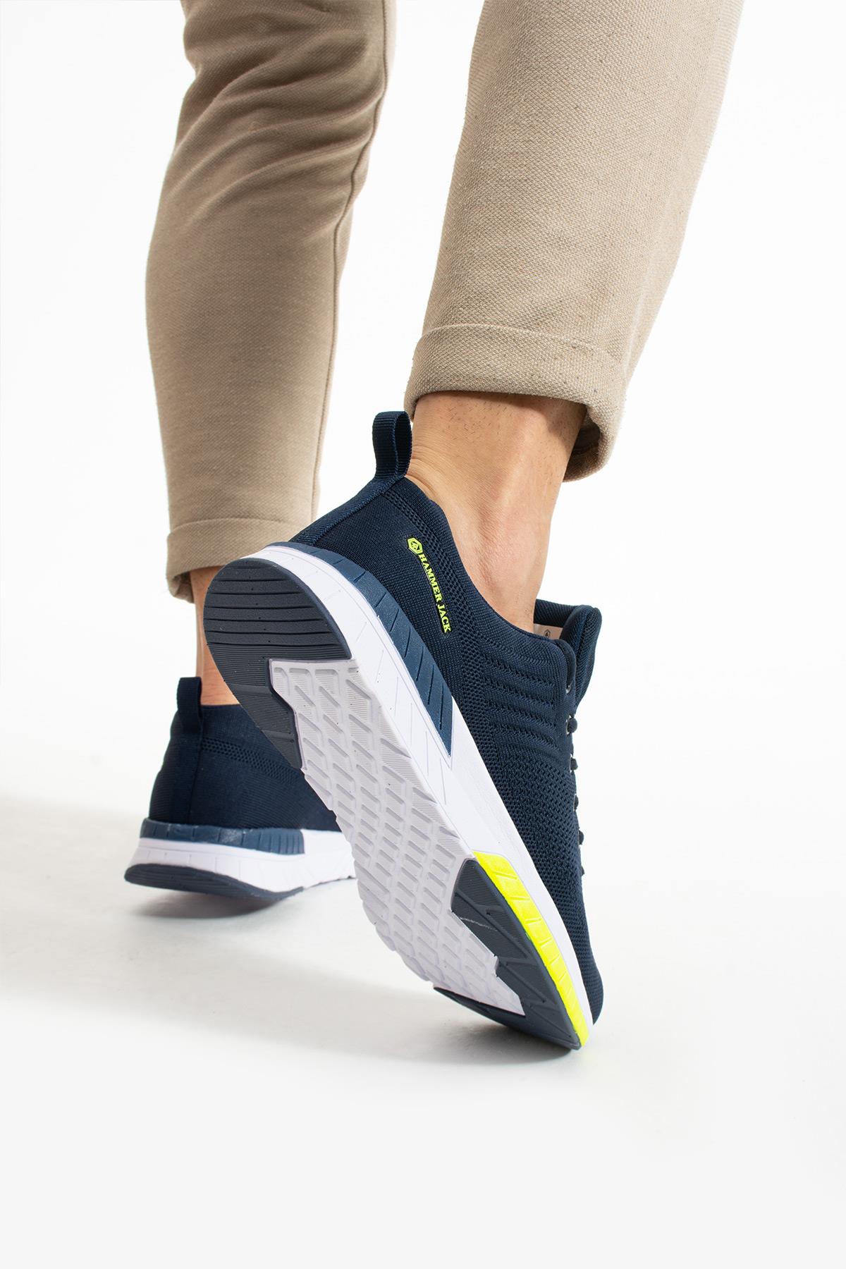 Hammer Jack Manaus Lacivert Yeşil Erkek Spor Ayakkabı  | 101 21200-M-14548