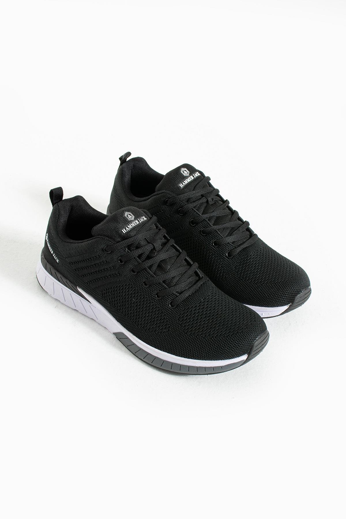 Hammer Jack Manaus Siyah Beyaz Erkek Spor Ayakkabı  | 101 21200-M-11970