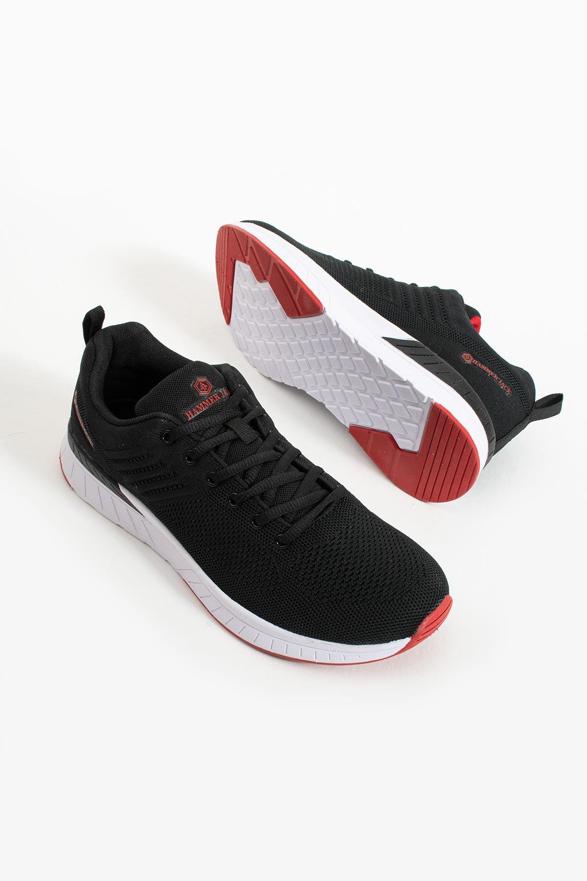 Hammer Jack Manaus Siyah Kırmızı Erkek Spor Ayakkabı  | 101 21200-M-33