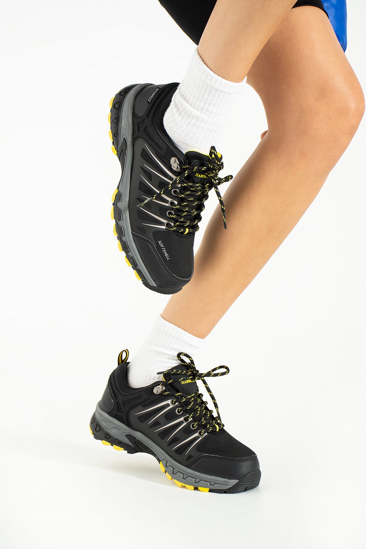 Hammer Jack Outdoor Su Geçirmez Siyah-Sarı Unisex Ayakkabı | 102 19905-G-11433