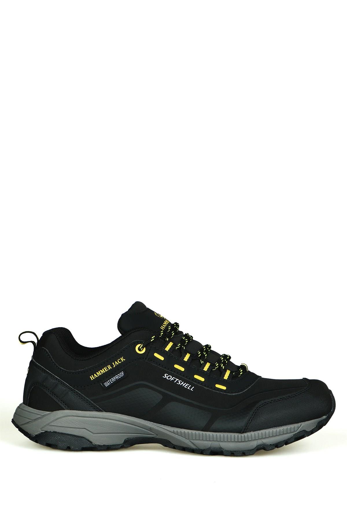 Hammer Jack Outdoor Su Geçirmez Vicente Siyah Sarı Erkek Ayakkabı | 101 20120-M-6069