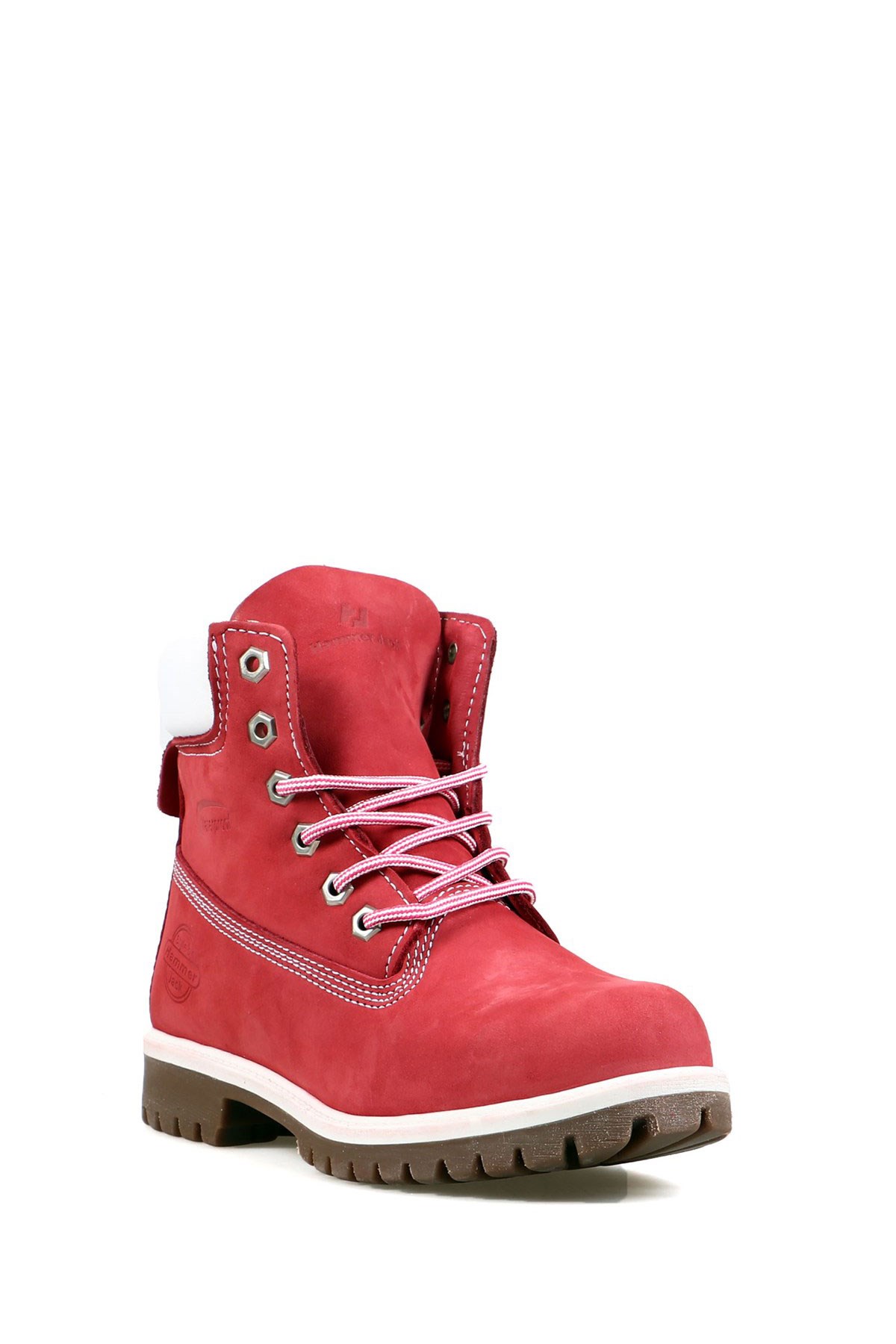 Hammer Jack Pembe Nubuk (Beyaz) Kadın Bot 101 1101-GKMP