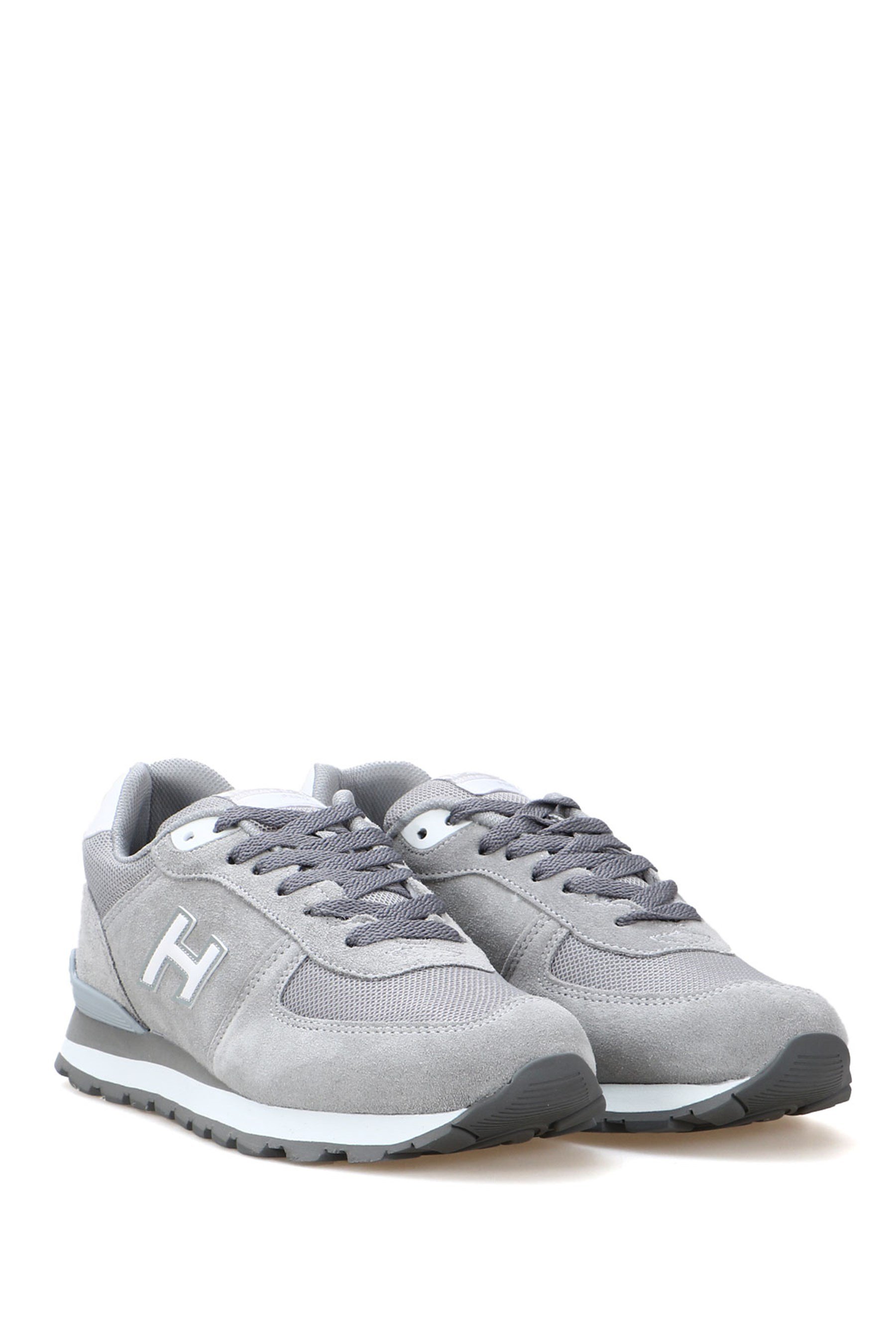 Hammer Jack Peru Hakiki Deri Gri - Beyaz Kadın Ayakkabı 102 19250-G | 102 19250-G-11868