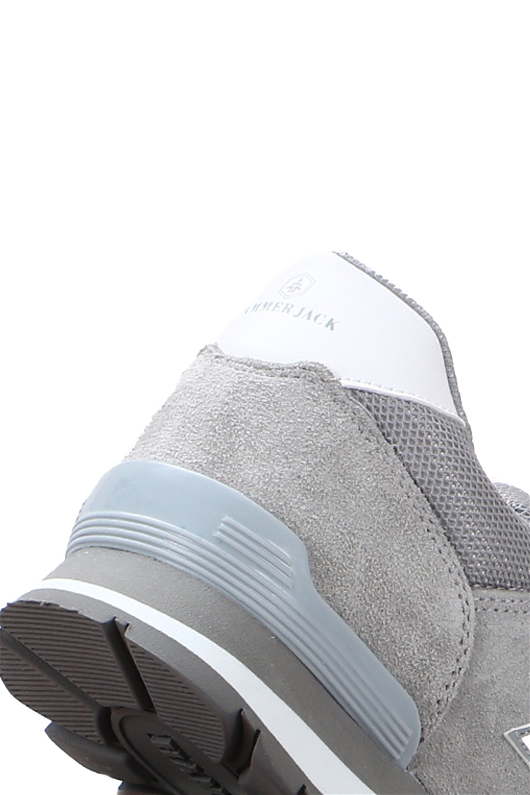 Hammer Jack Peru Hakiki Deri Gri - Beyaz Kadın Ayakkabı 102 19250-G | 102 19250-G-11868