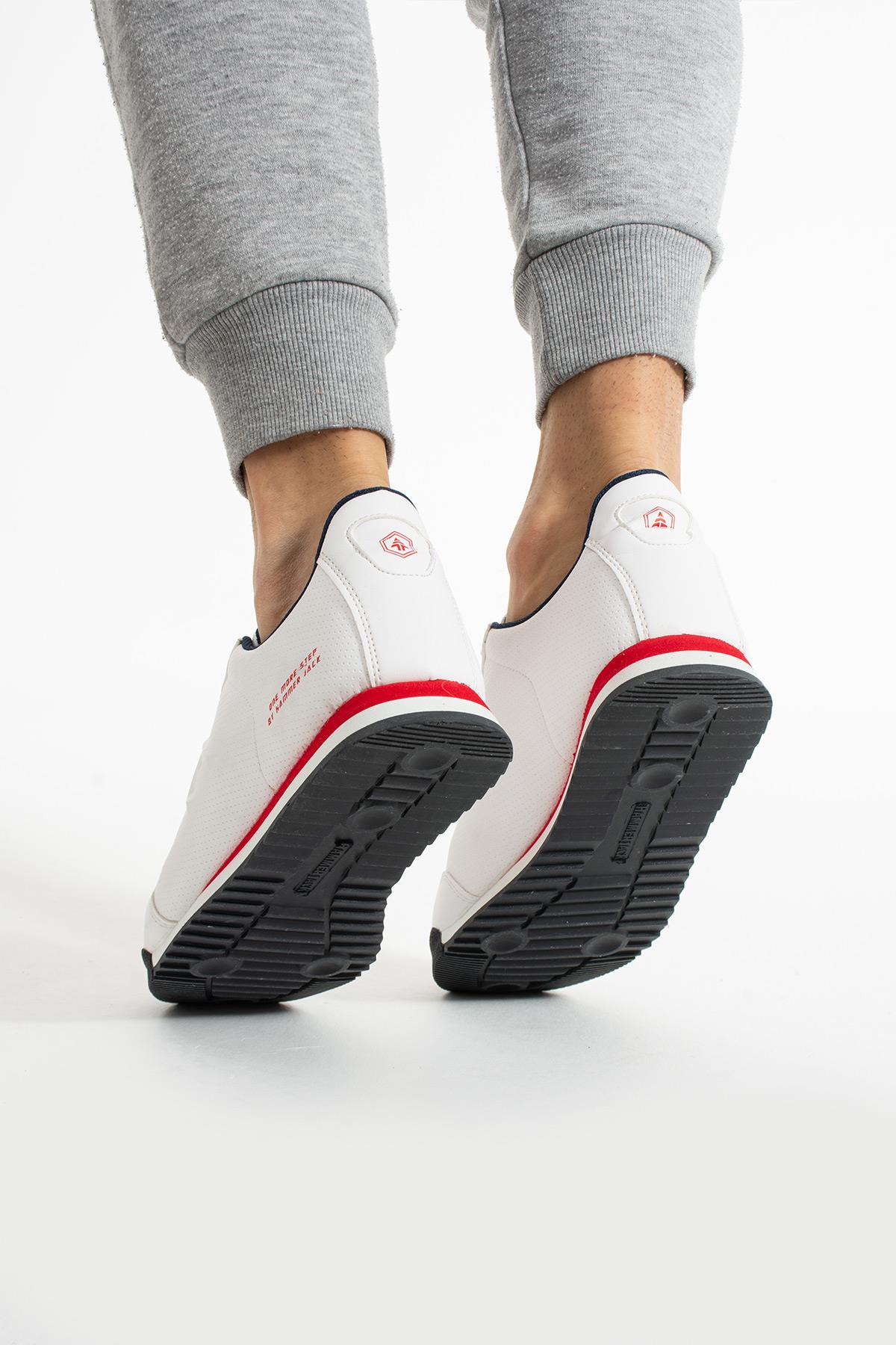 Hammer Jack Pico Beyaz-Kırmızı Erkek Spor Ayakkabı | 101 21540-M-5202