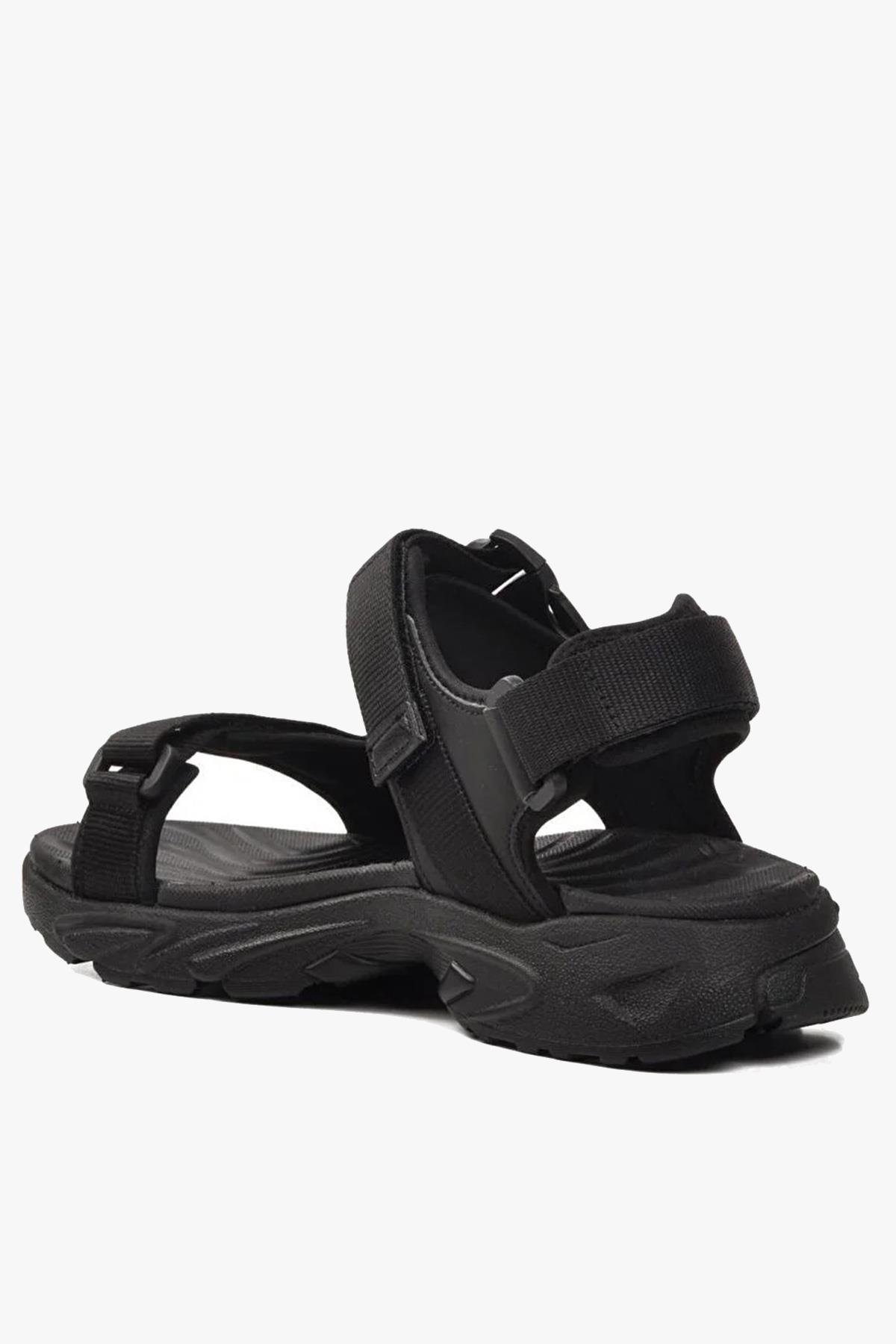 Hammer Jack Siyah Erkek Terlik Sandalet 101 24088-M | 101 24088-M-1